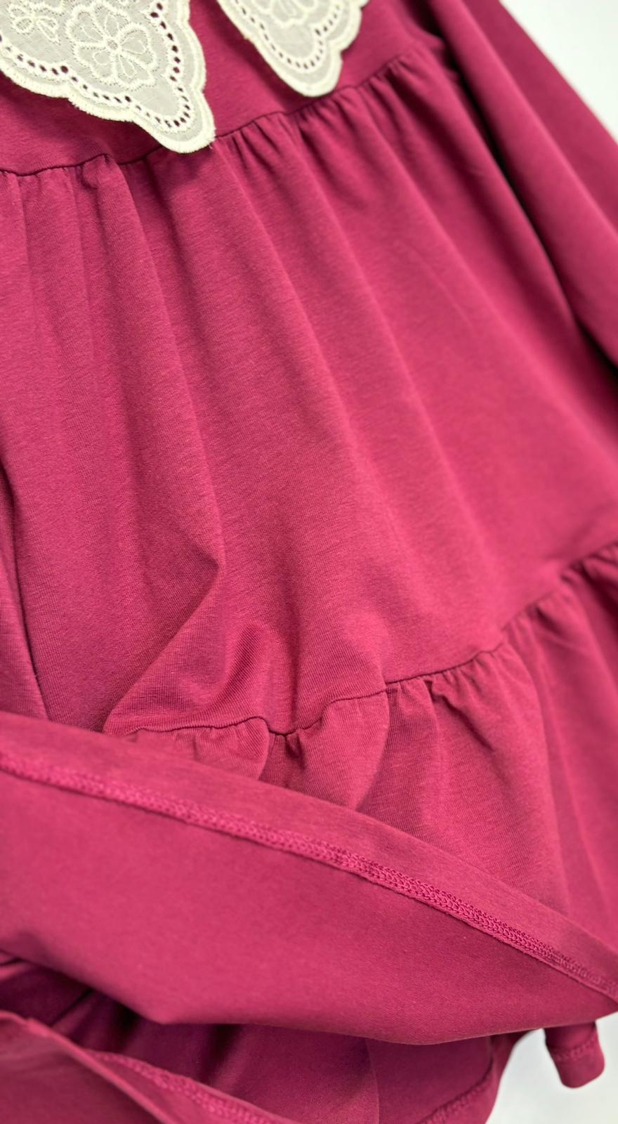 Kız Çocuk Yakalı Elbise