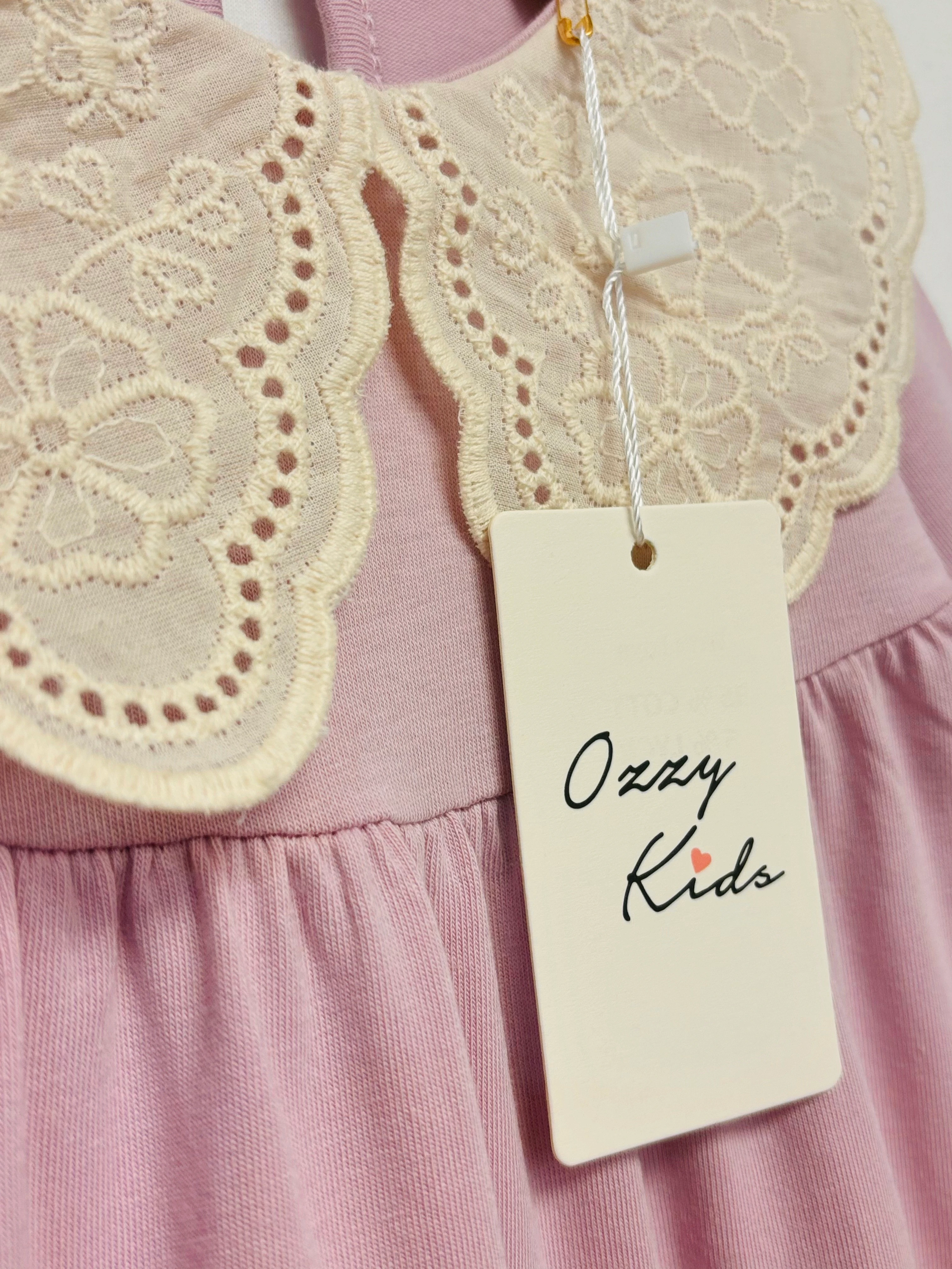 Kız Çocuk Yakalı Elbise