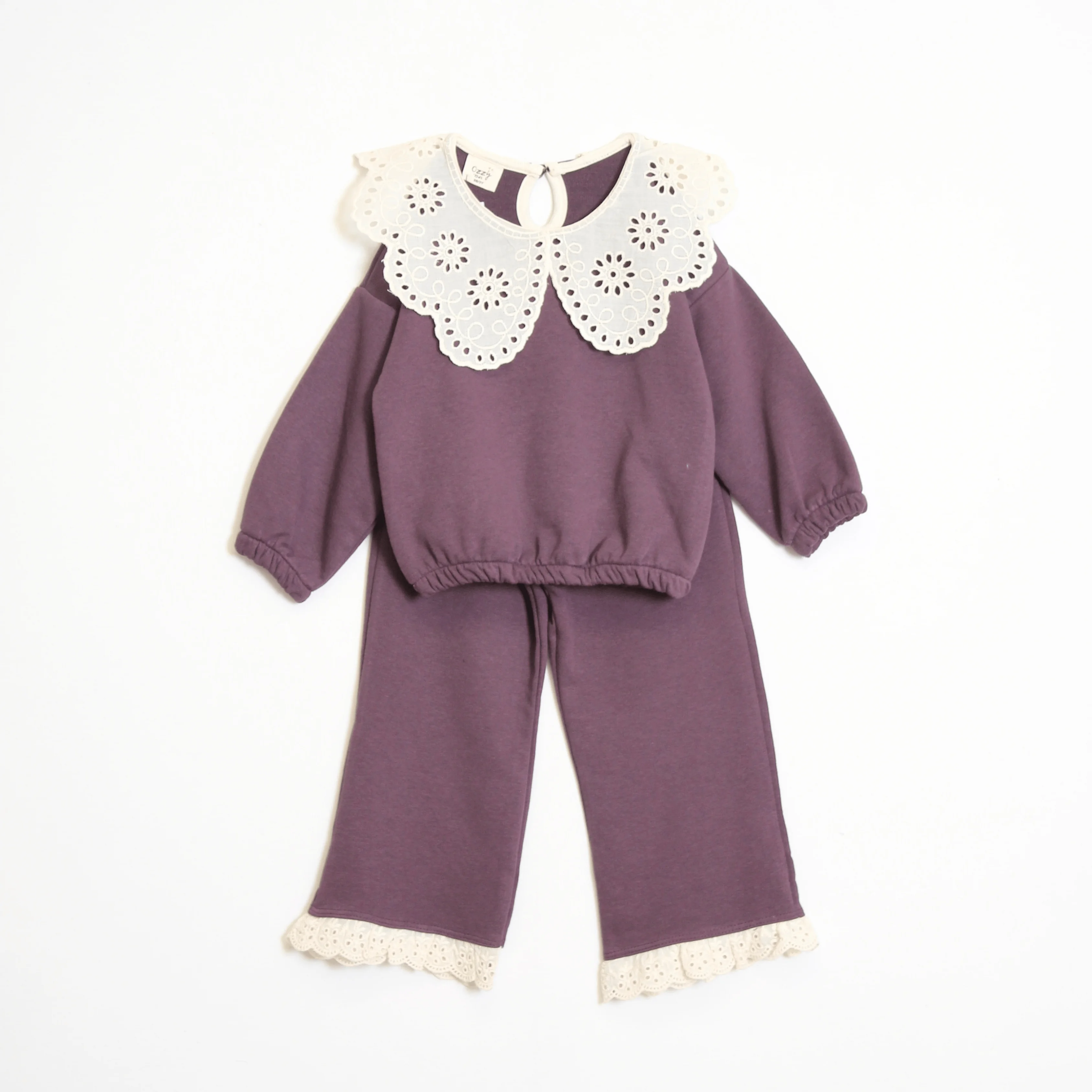 Kız Çocuk Yakalı Takım