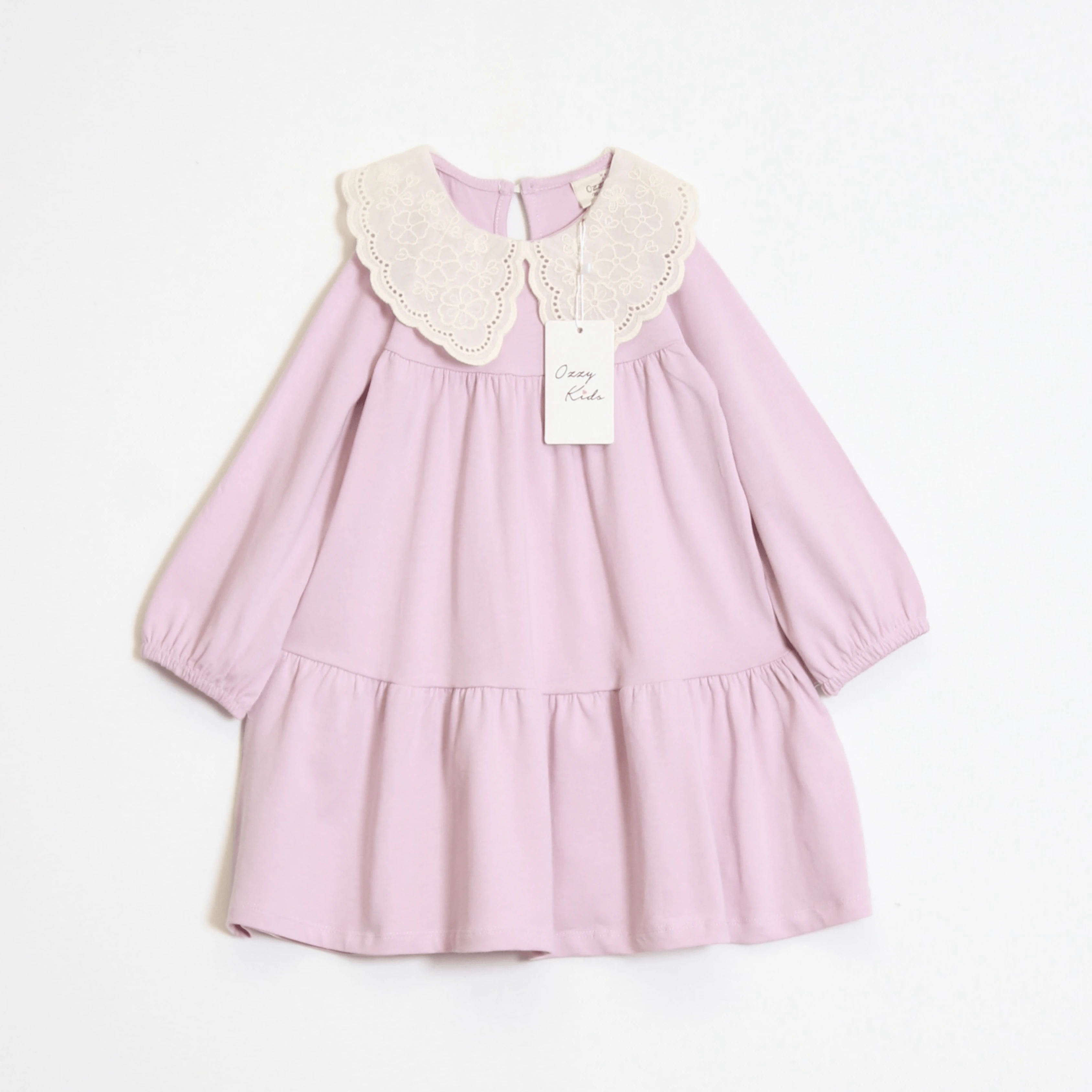 Kız Çocuk Yakalı Elbise