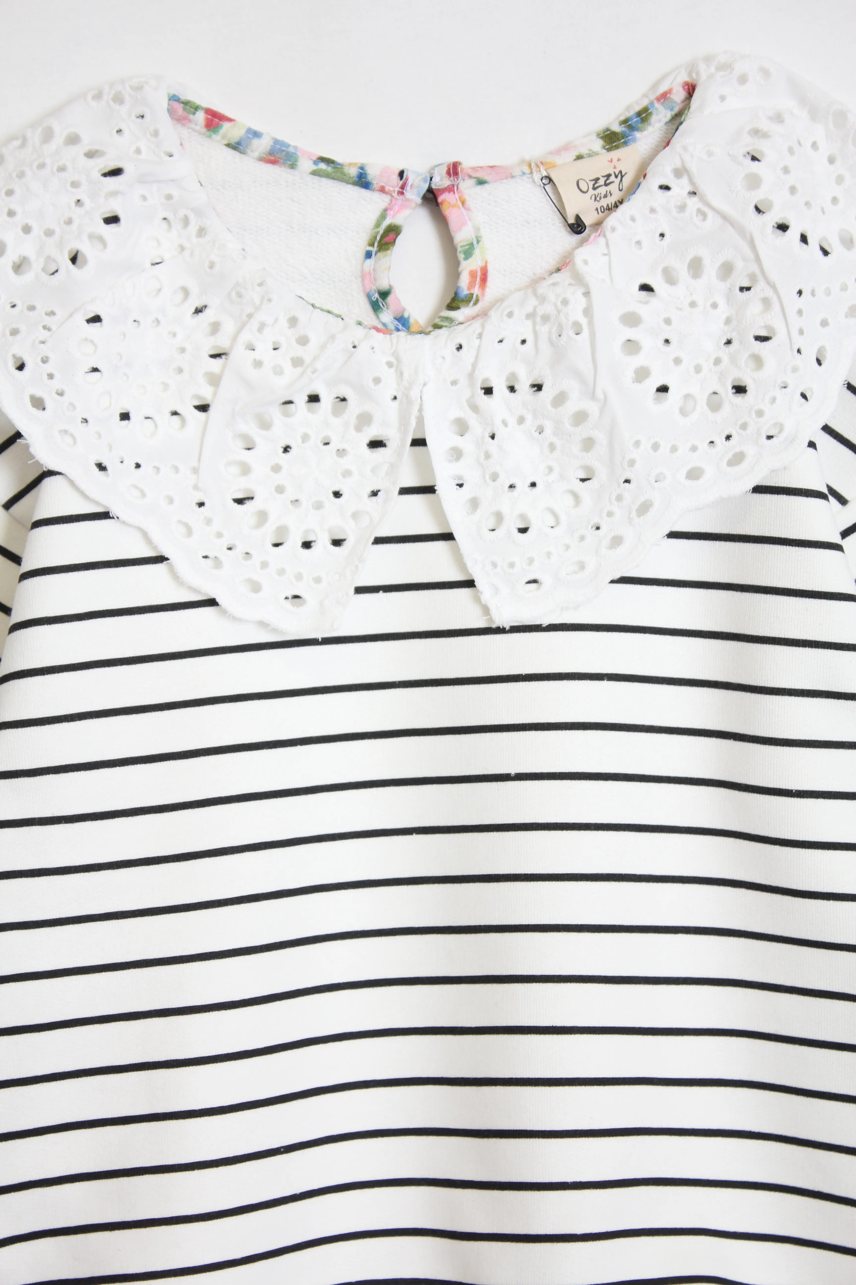 Kız Çocuk Yakalı Sweatshirt