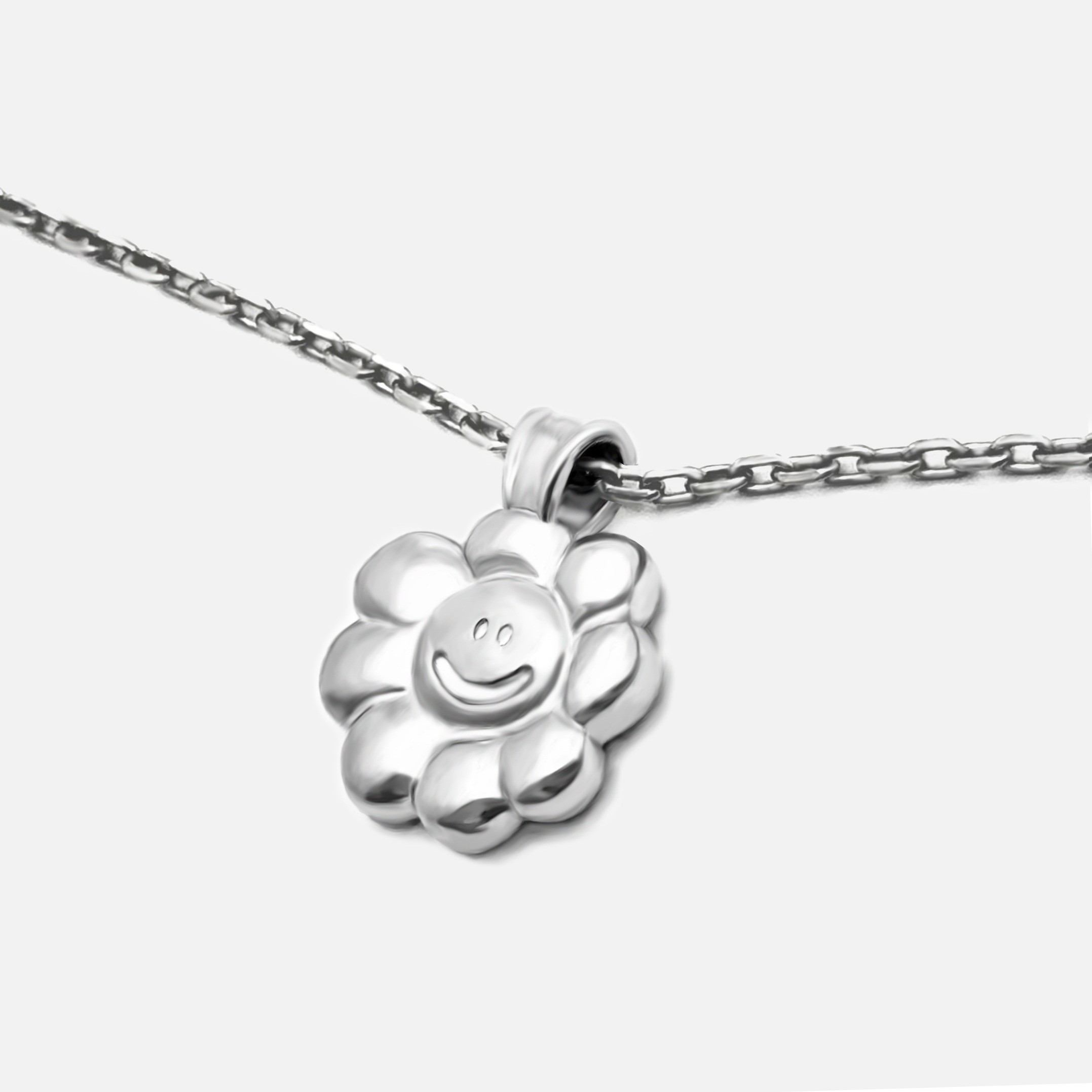 Smiley Flower Necklace