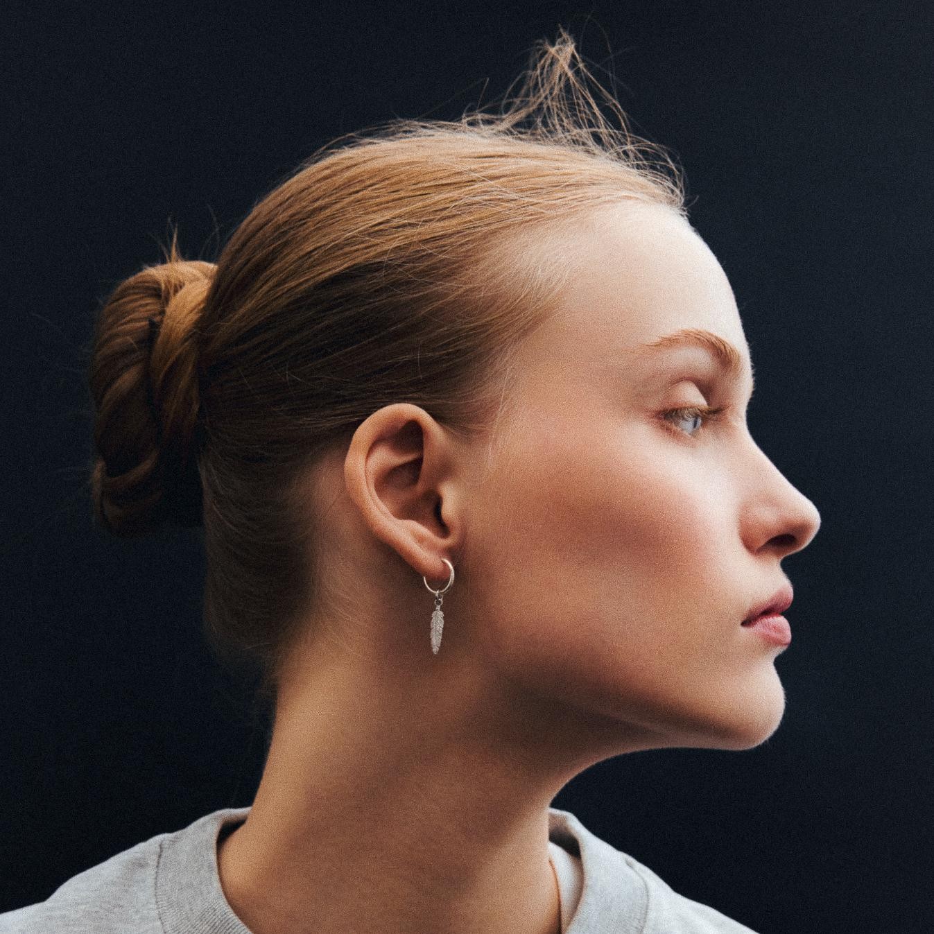 Lucky Feather Earring