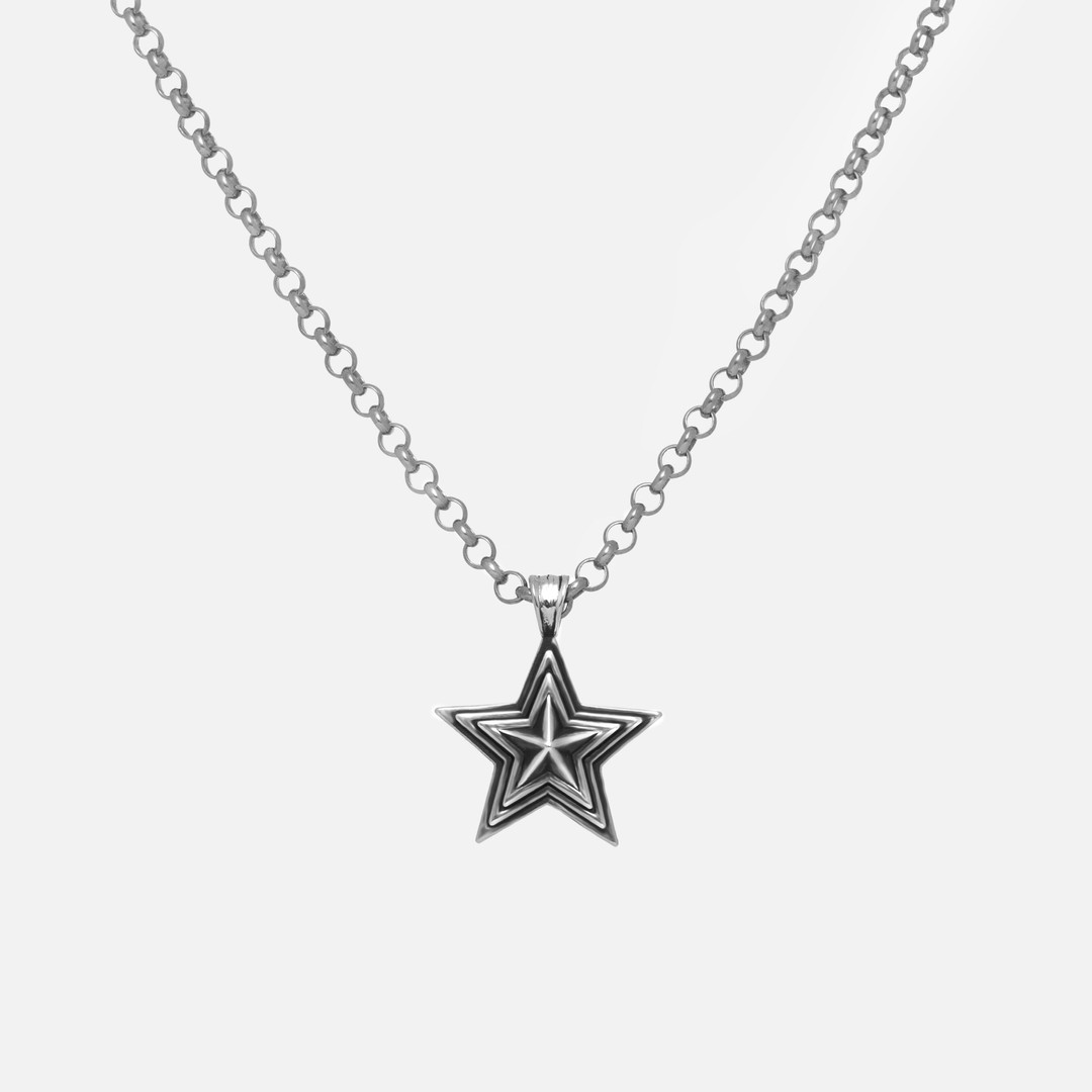 Gucci Pink Star-Teddy Pendant Necklace – THE CLOSET