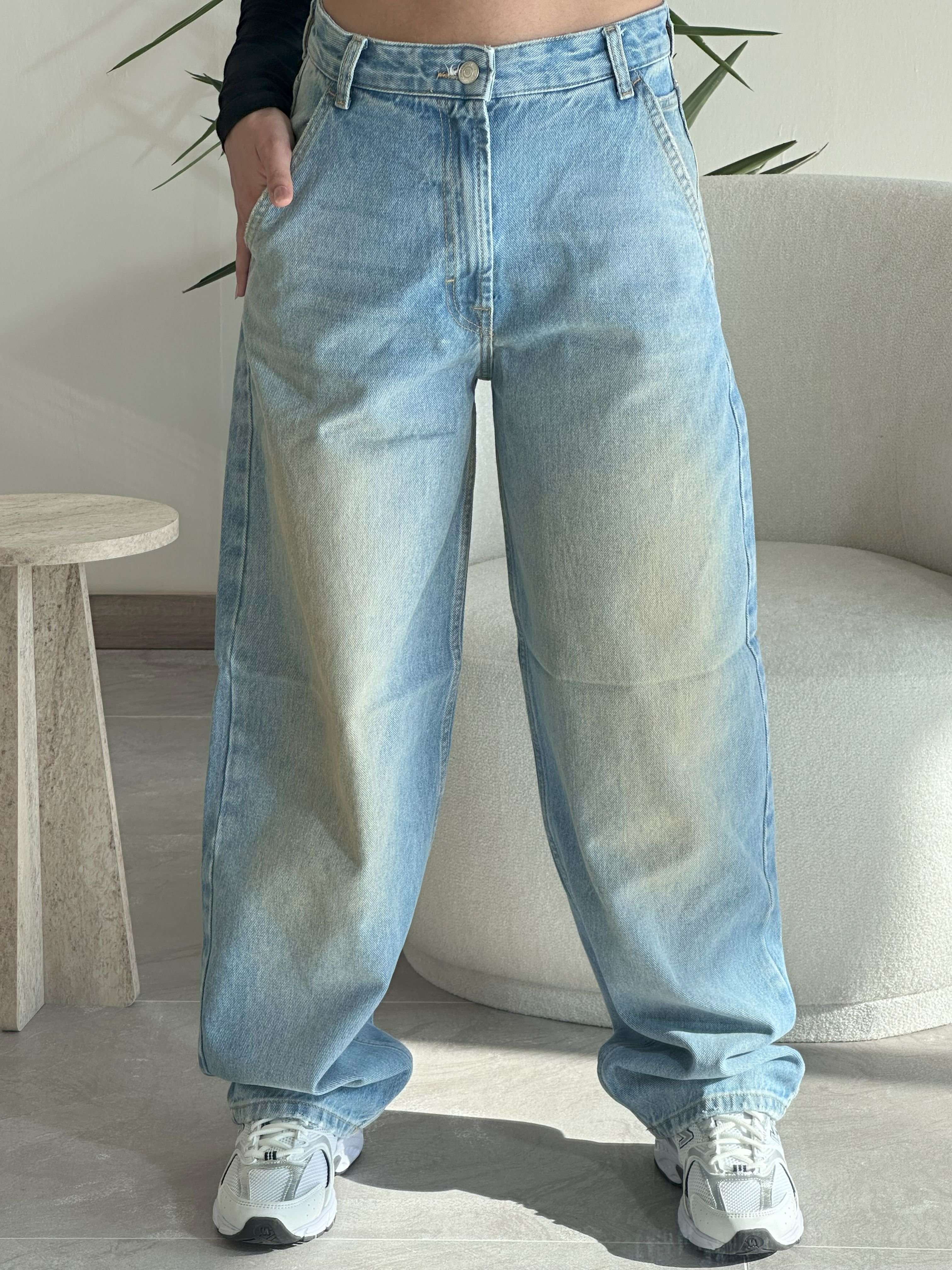 0005 Muadil Buz Mavi Skater Kot Pantolon 