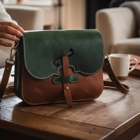 NYMPHE - Yeşil - Camel