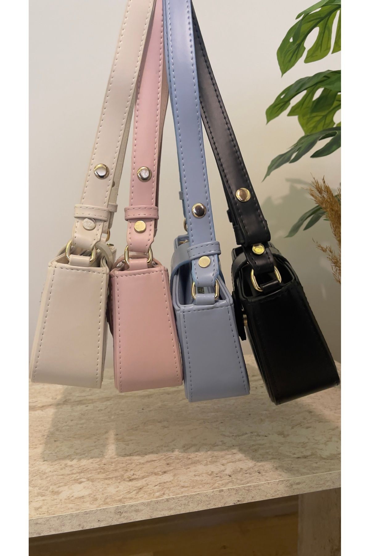 Zoya Pudra Omuz Ve Çapraz Çanta - PEMBE
