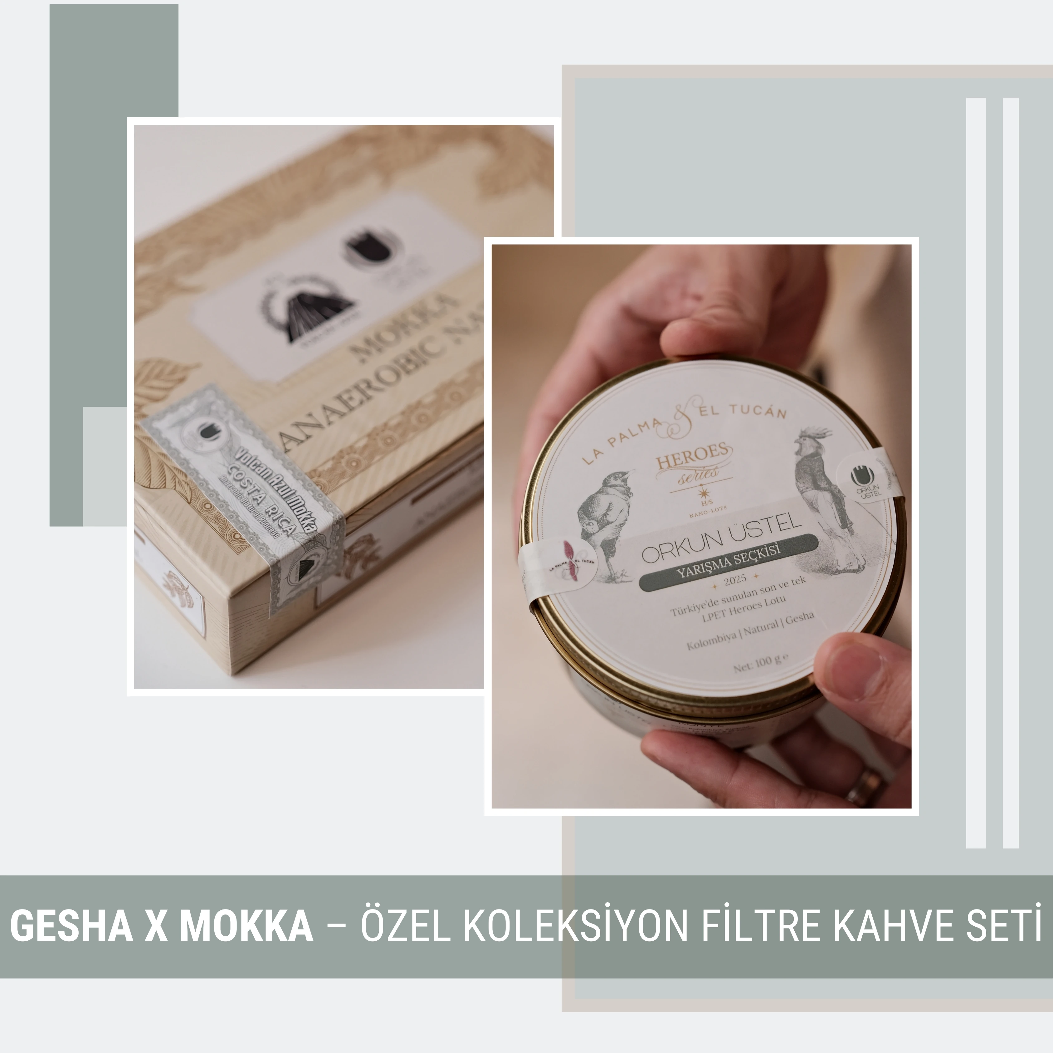 Gesha x Mokka – Özel Koleksiyon Filtre Kahve Seti