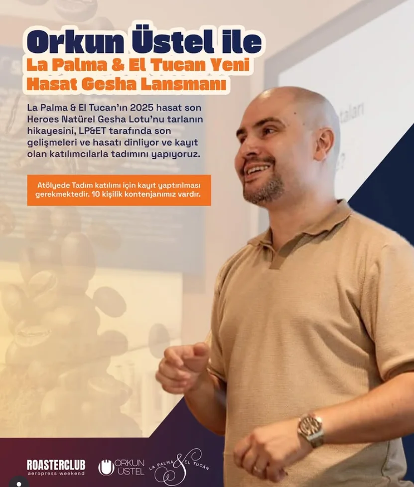 Türkiye Aeropress Şampiyonasında La Palma & El Tucan Lansmanı