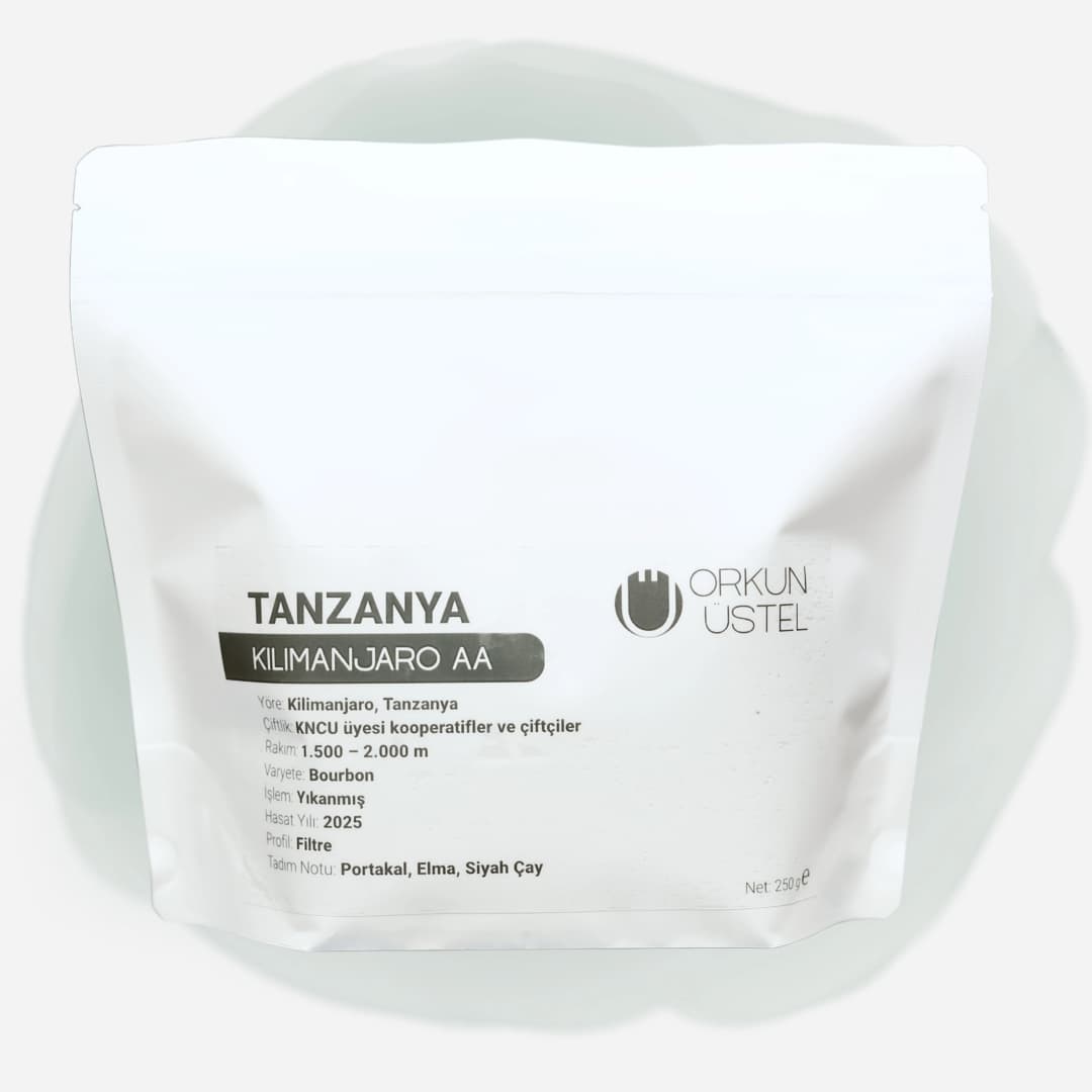 Tanzanya Kilimanjaro AA – Nitelikli Kahve | Orkun Üstel