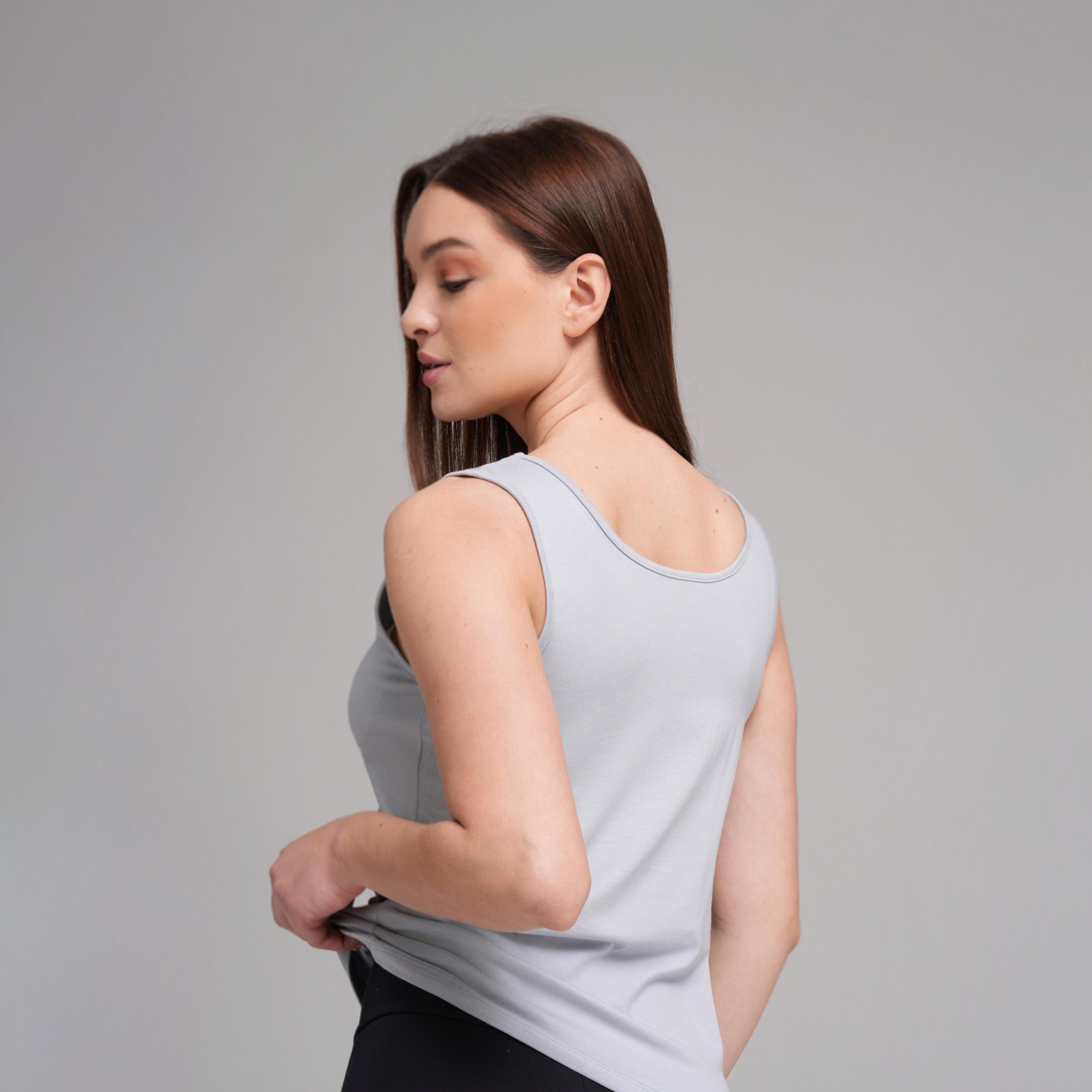 Modal Essence V-Neck Tank Top