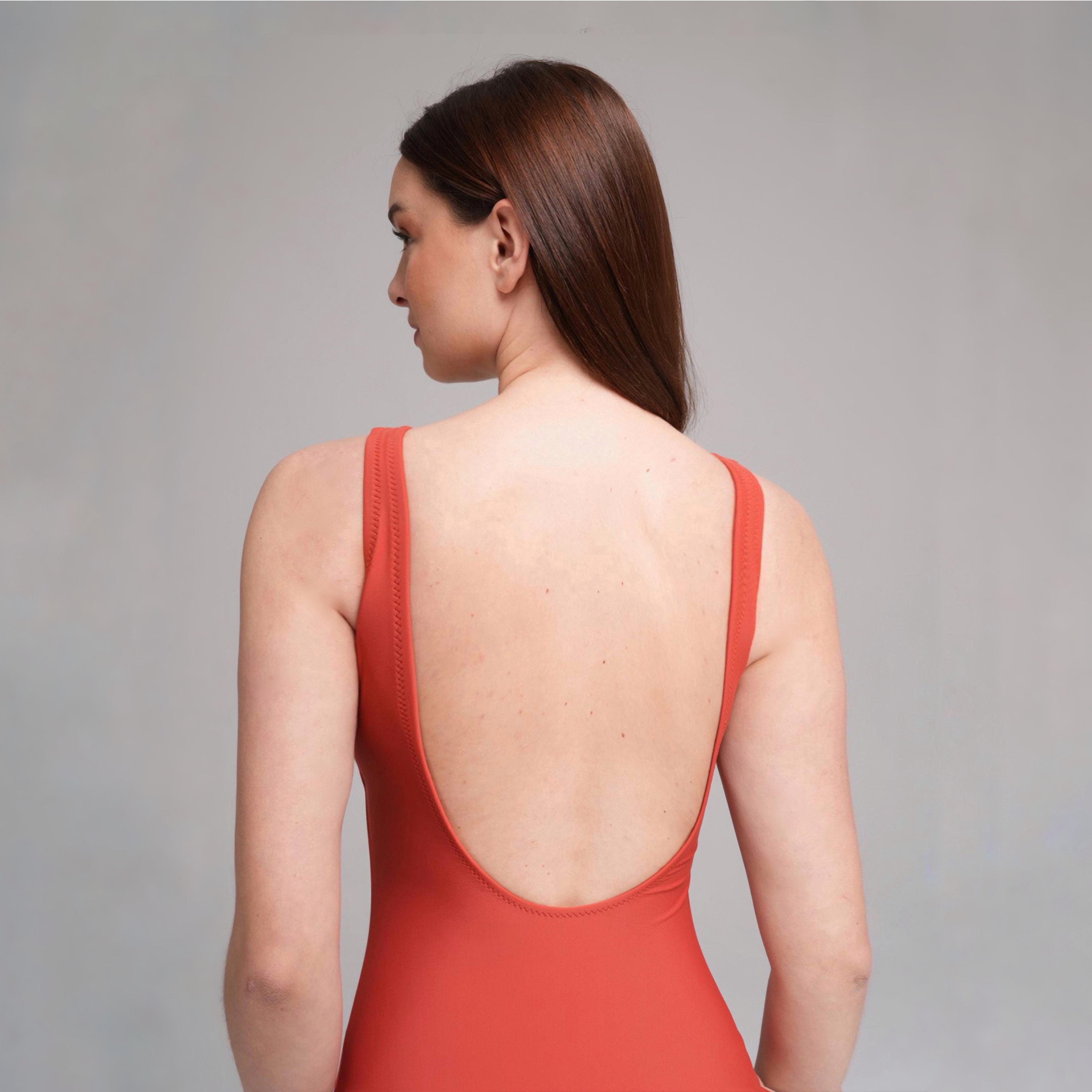 Crepe Bliss Fit Swimsuit - Amber