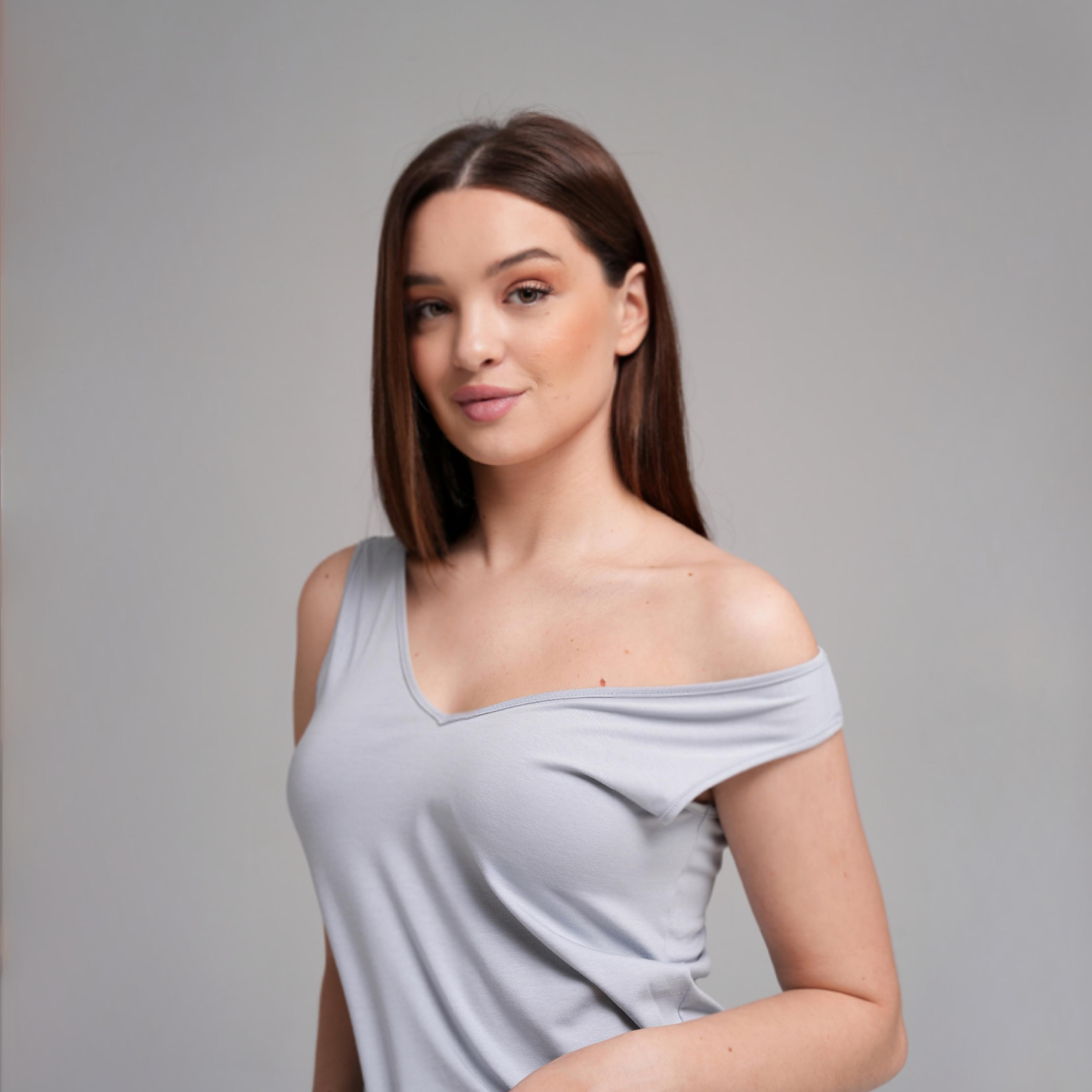 Modal Essence V-Neck Tank Top