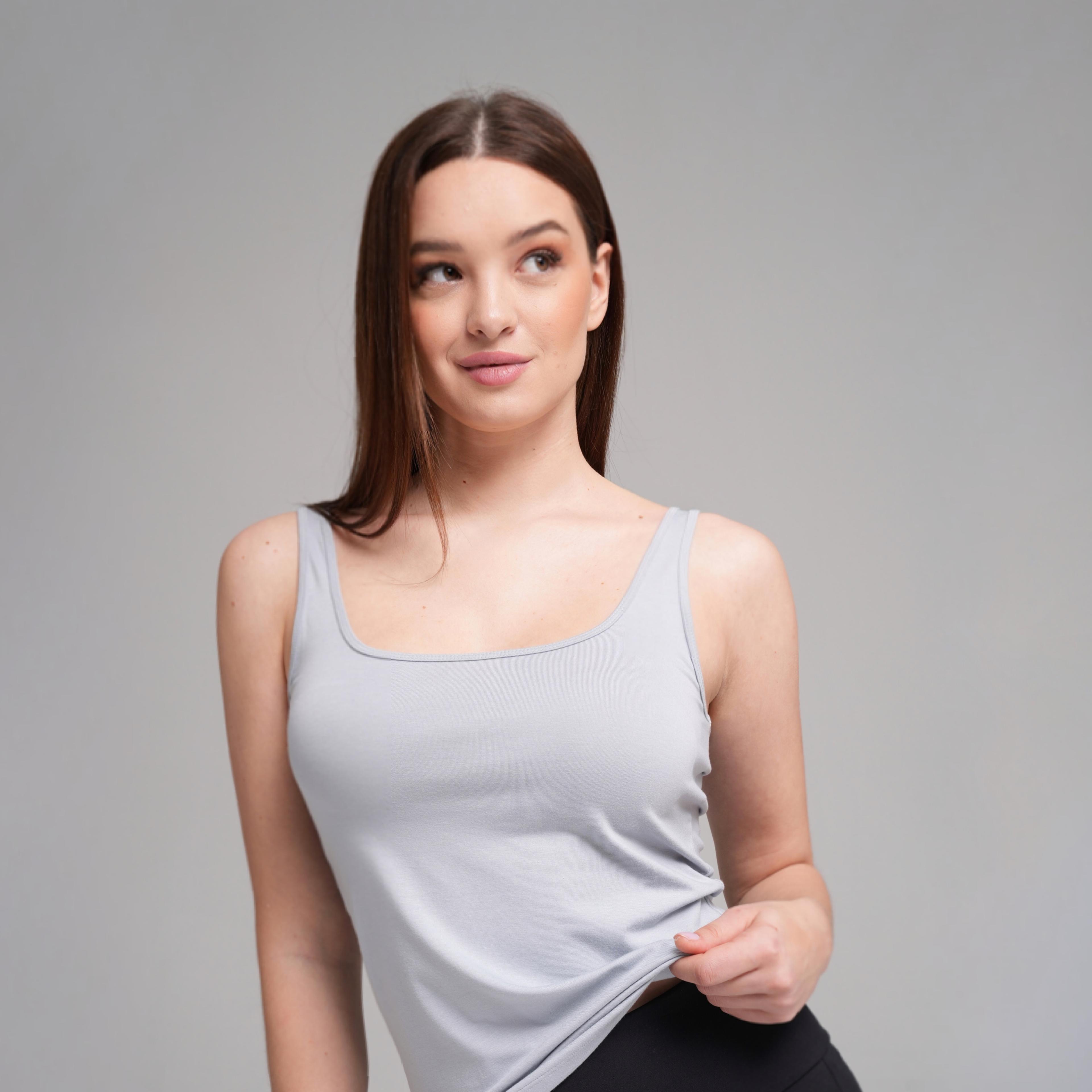 Modal Grace U-Neck Tank Top