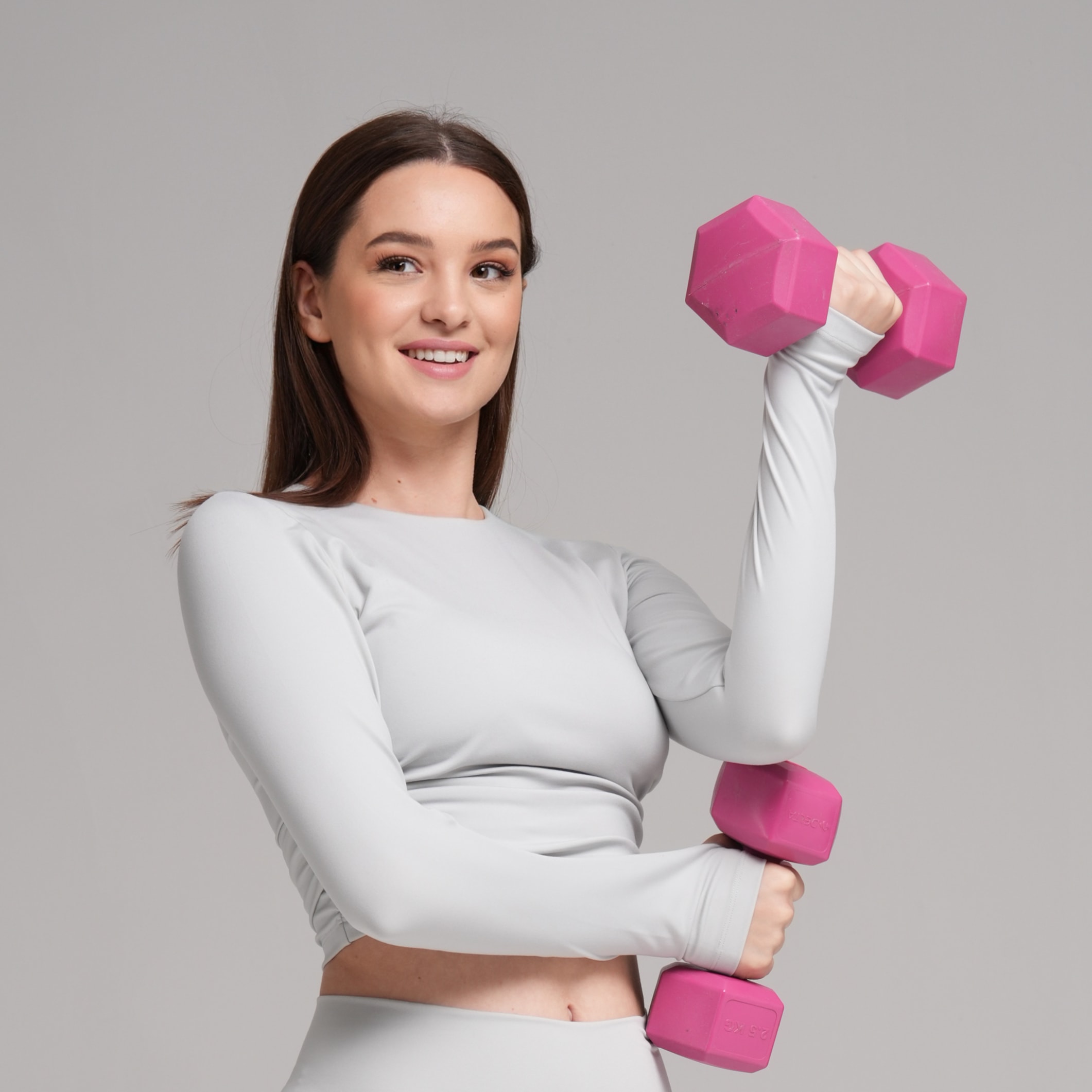 Zyra Crop Long Sleeved Top