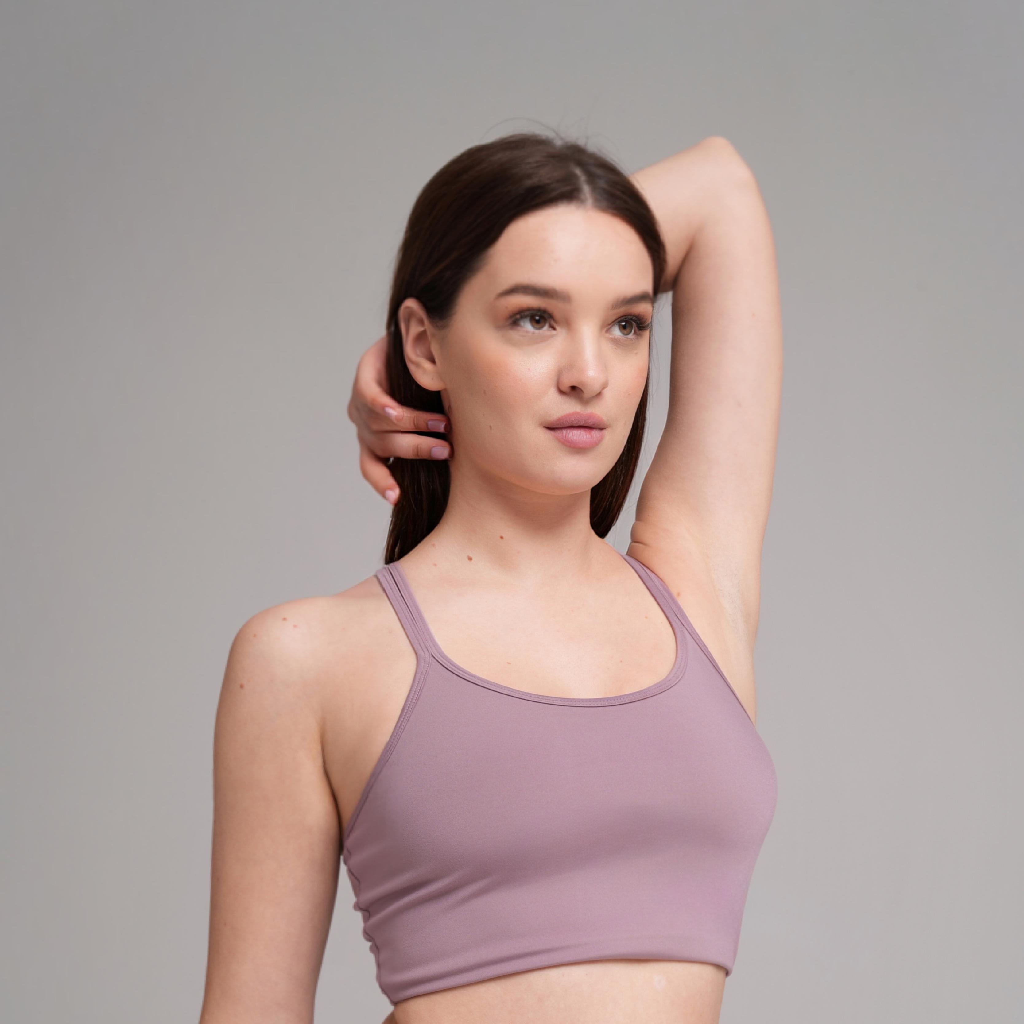 FitAura U-Neck Cross Back Tank Top