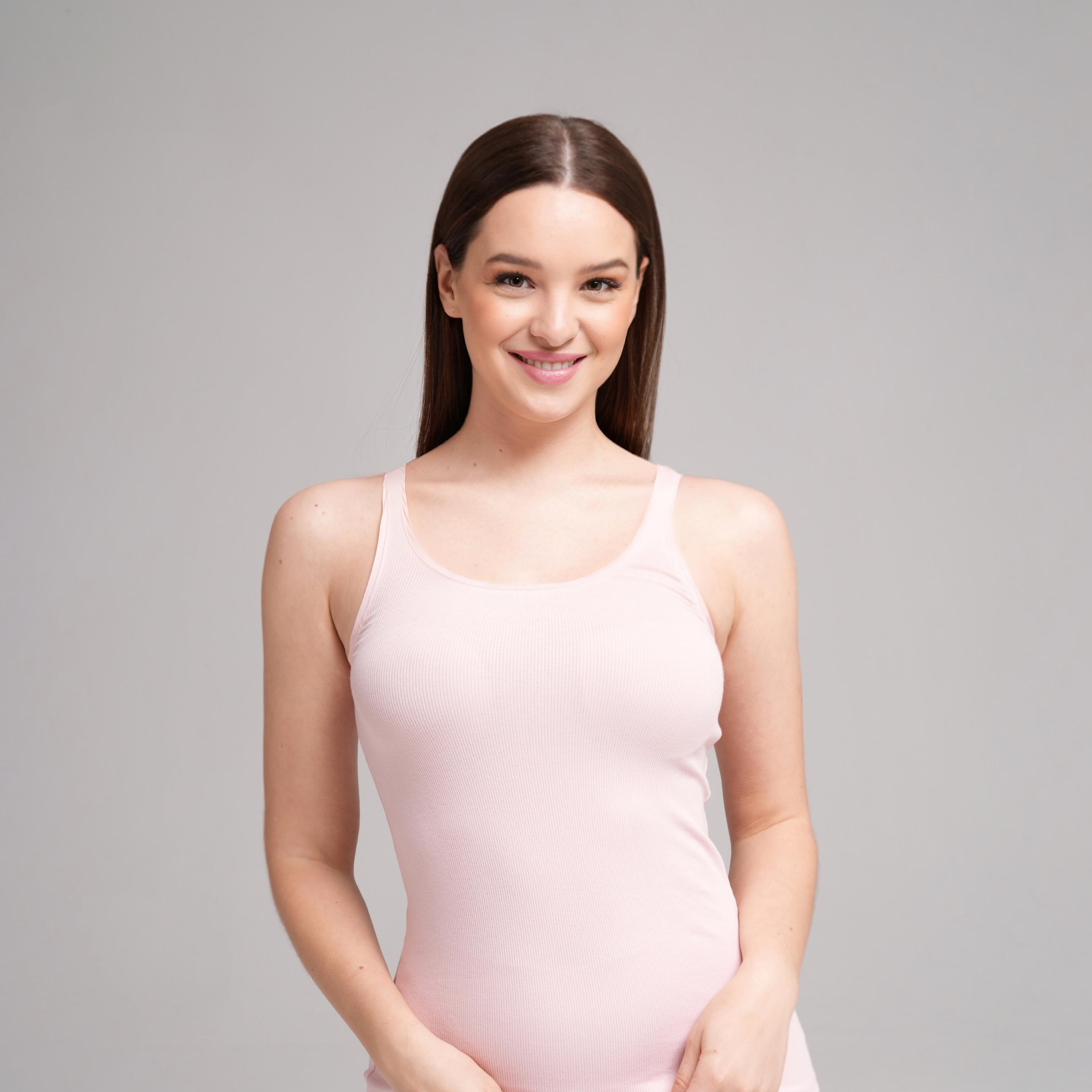 Classic Cotton U-Neck Ribbed Tank