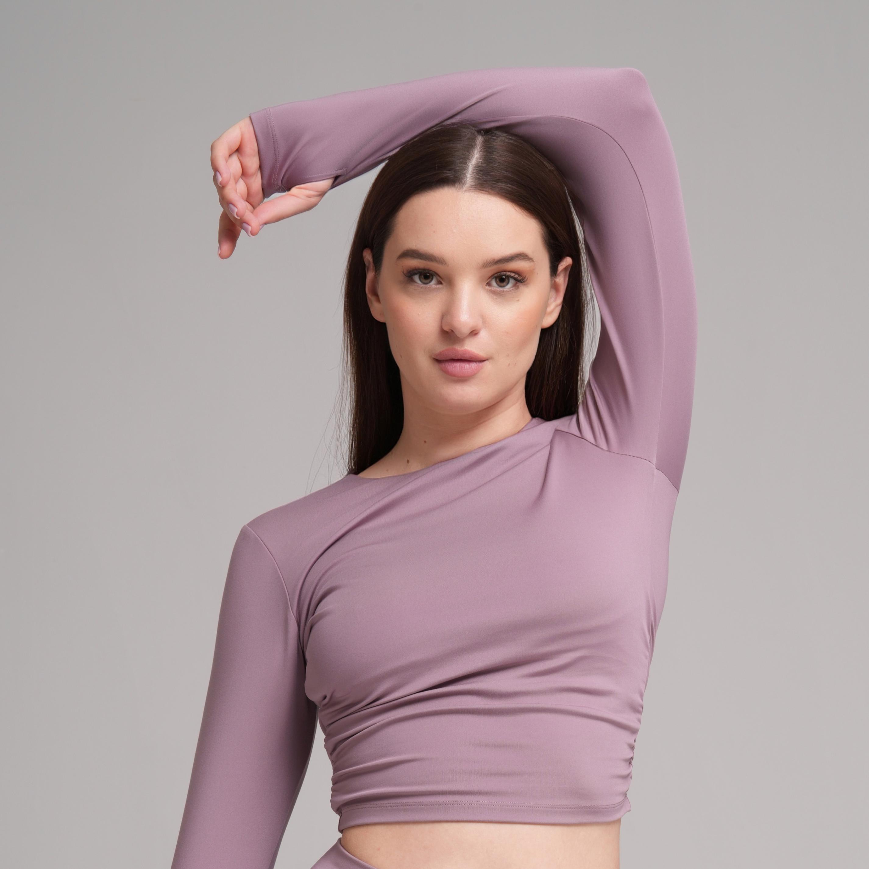 Zyra Crop Long Sleeved Top