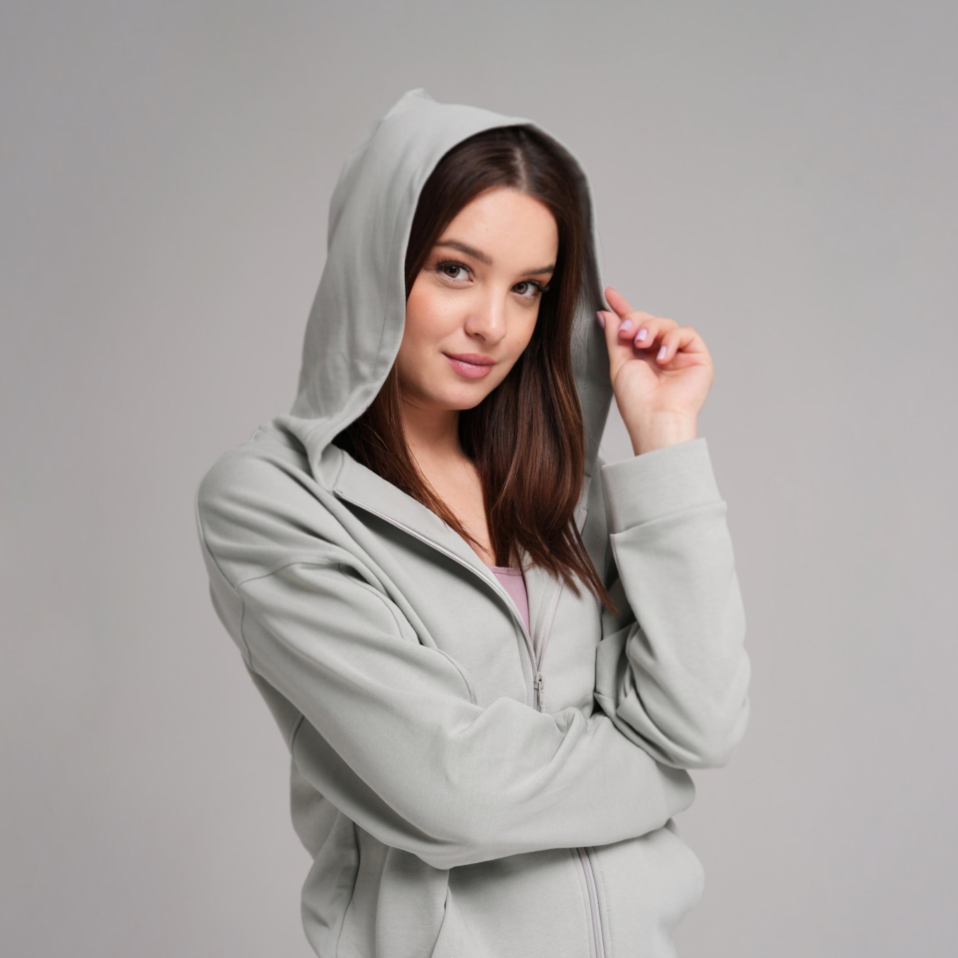Allday Zip Up Hoodie