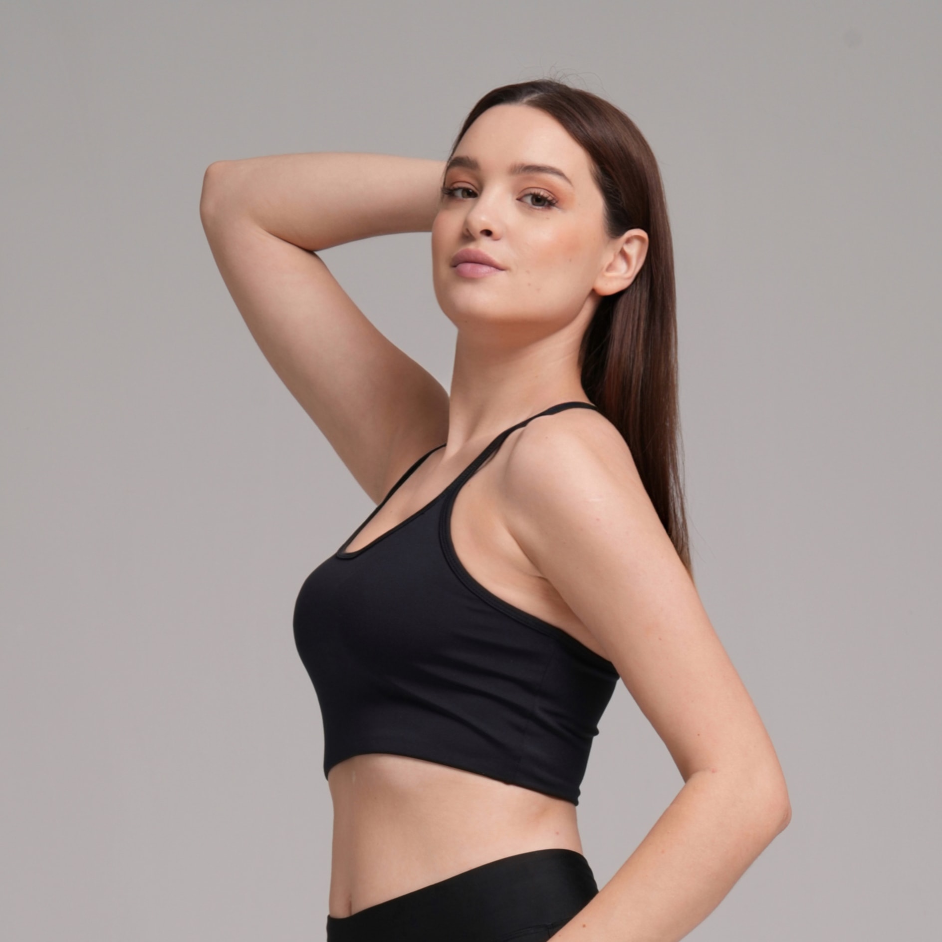 SportySkirt & FitAura U-Neck Cross Back Tank Top Seti