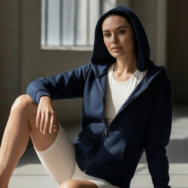 Allday Zip Up Hoodie