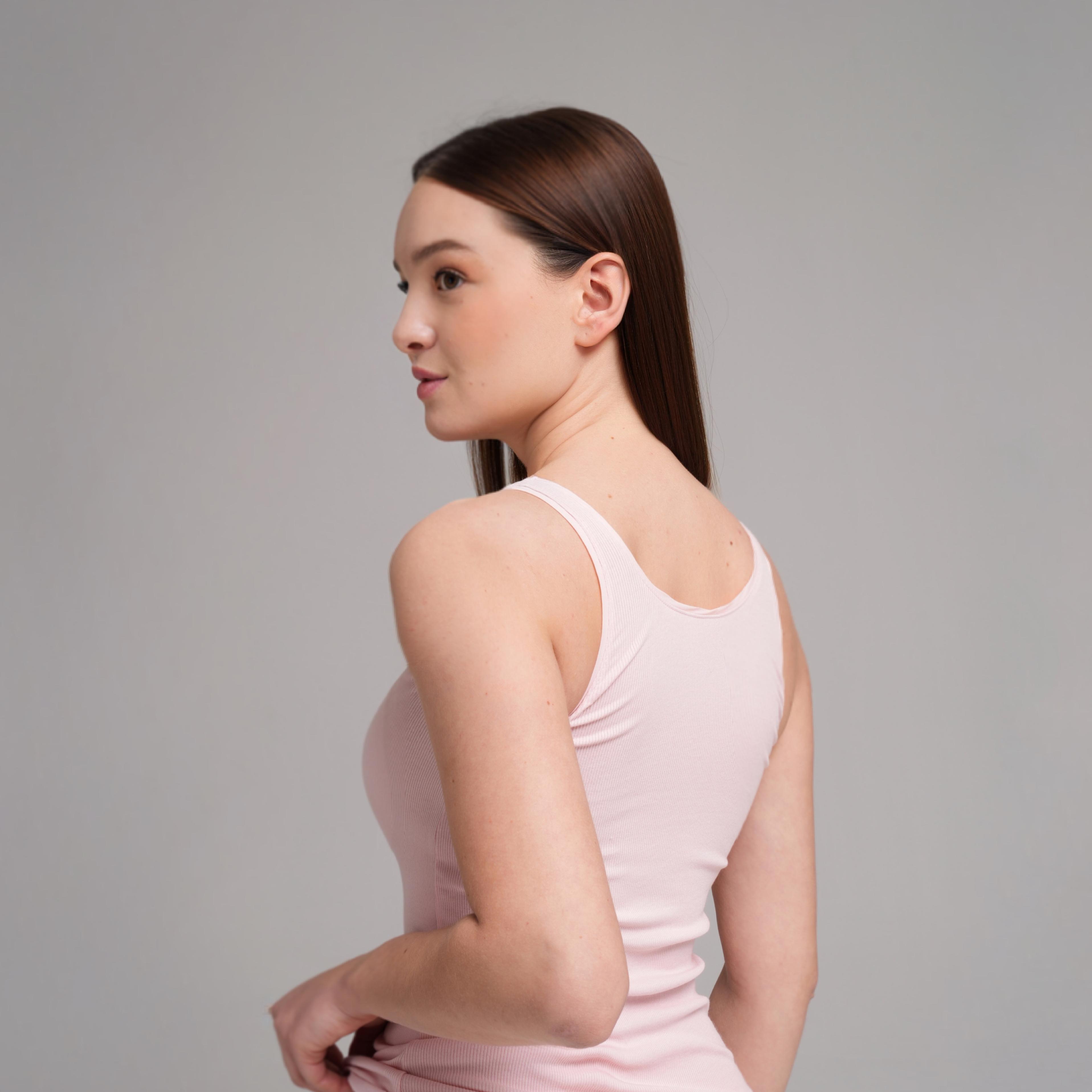 Classic Cotton U-Neck Ribbed Tank