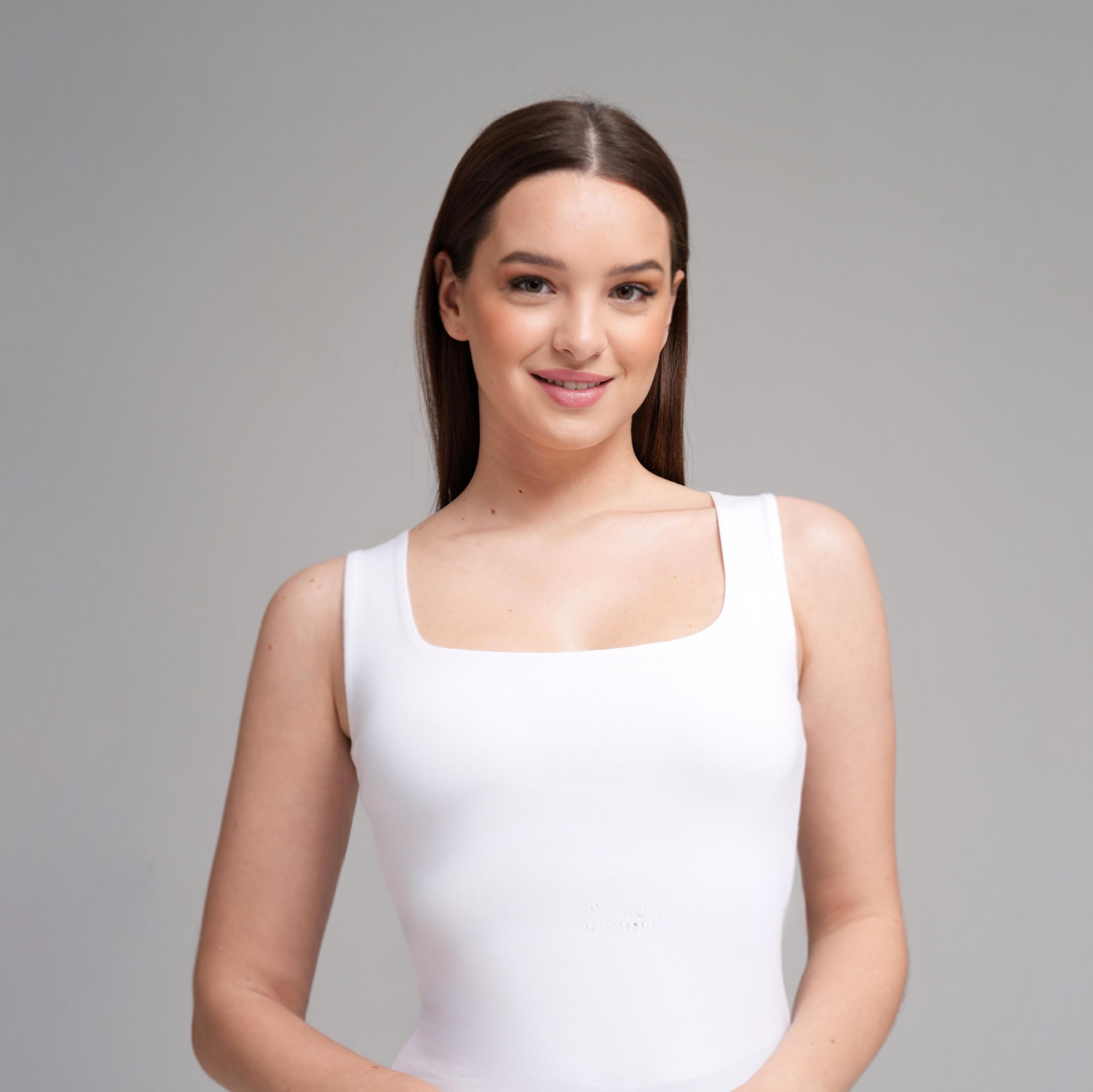 Modal Grace Square-Neck Top
