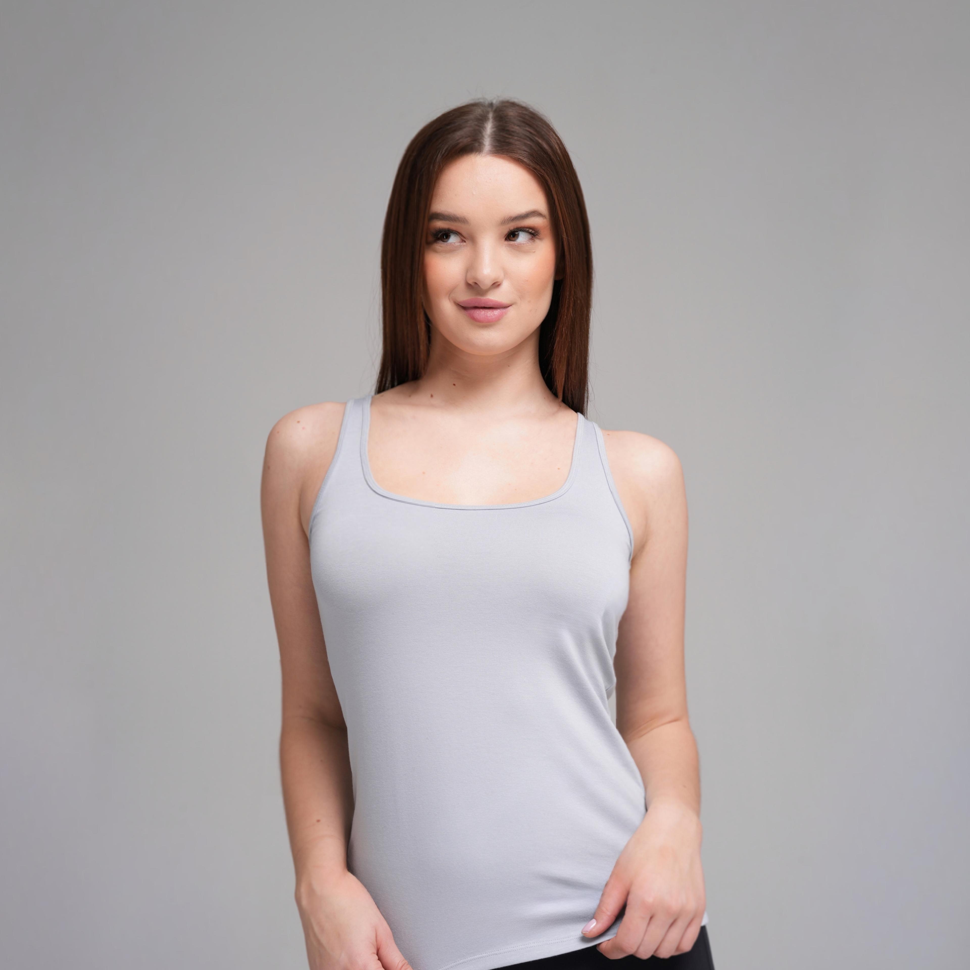 Modal Grace U-Neck Tank Top