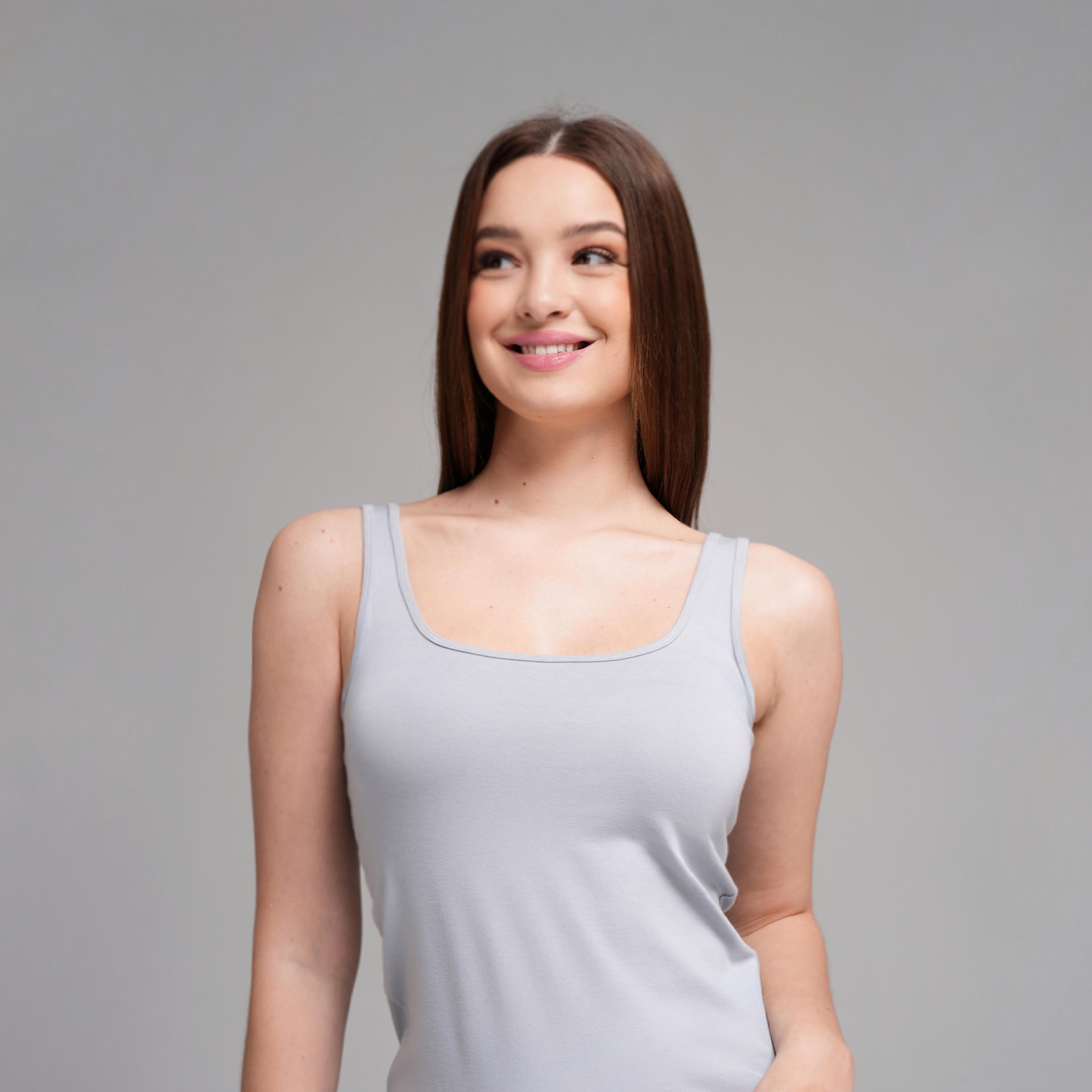 Modal Grace U-Neck Tank Top