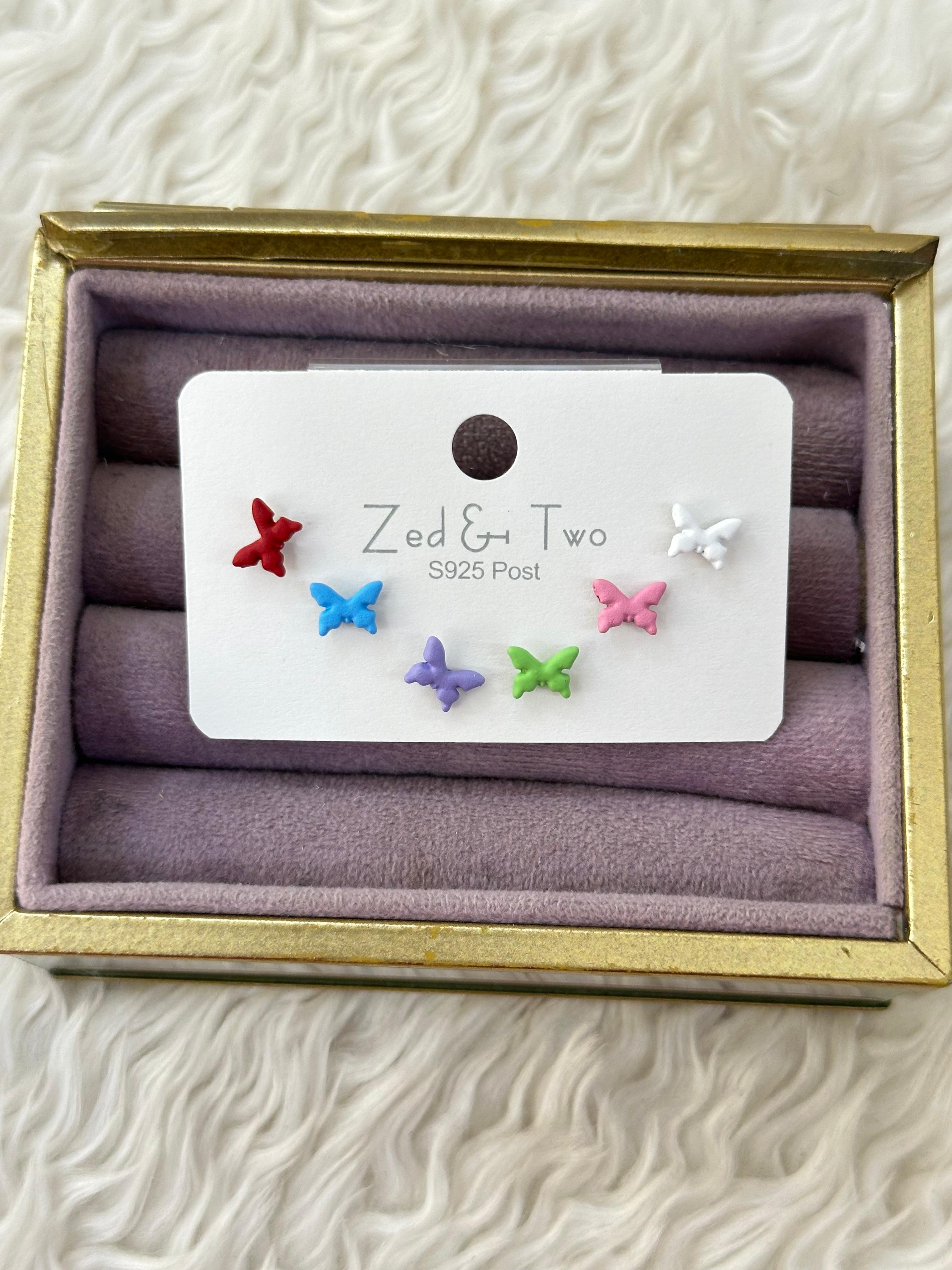 🦋 Özgürlüğün Rengi! 5'li Canlı Renkli Mini Kelebek Seti! 🌈