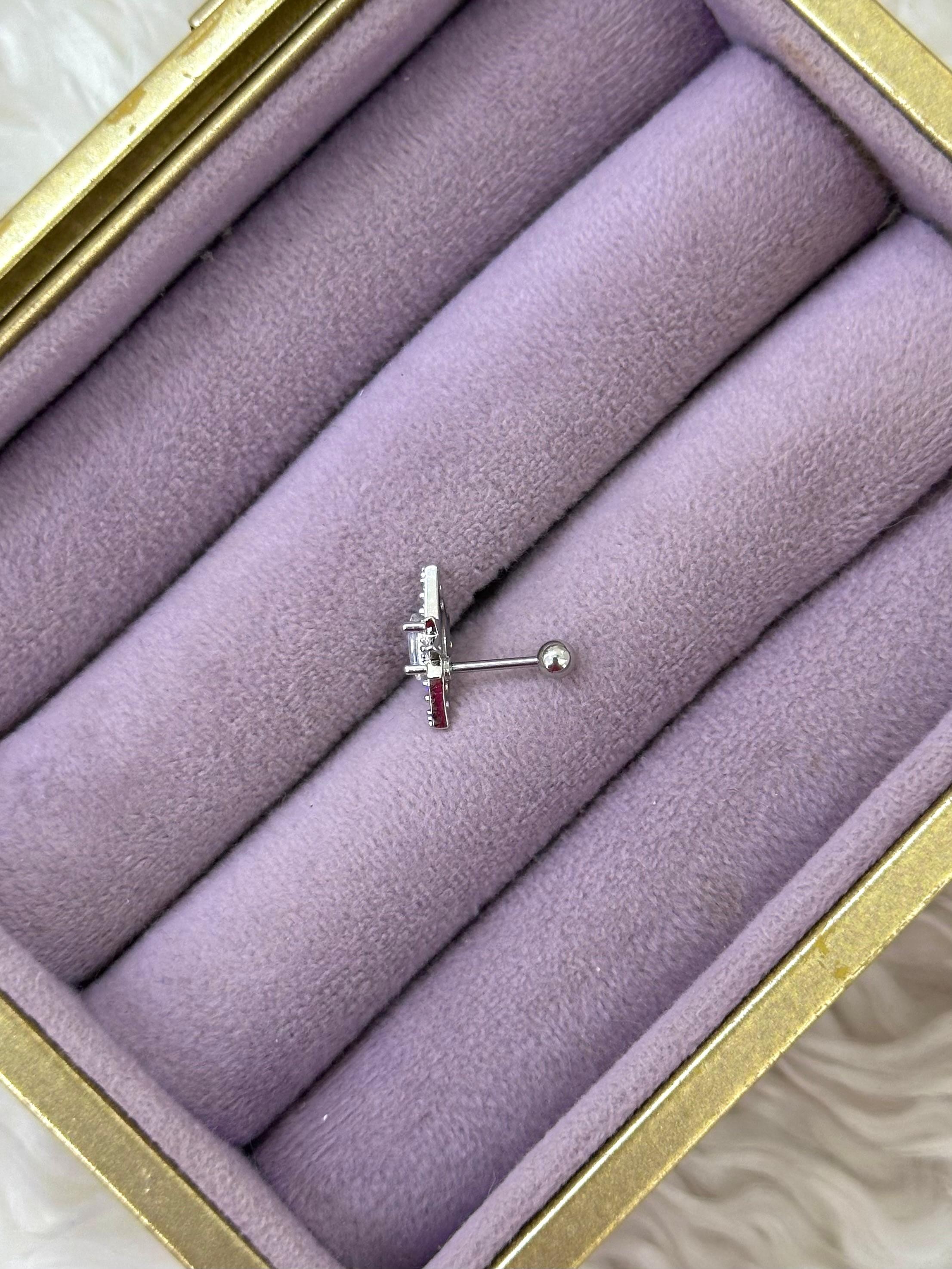 ✨ Kuzey Yıldızı Markiz Çelik Piercing ✨
