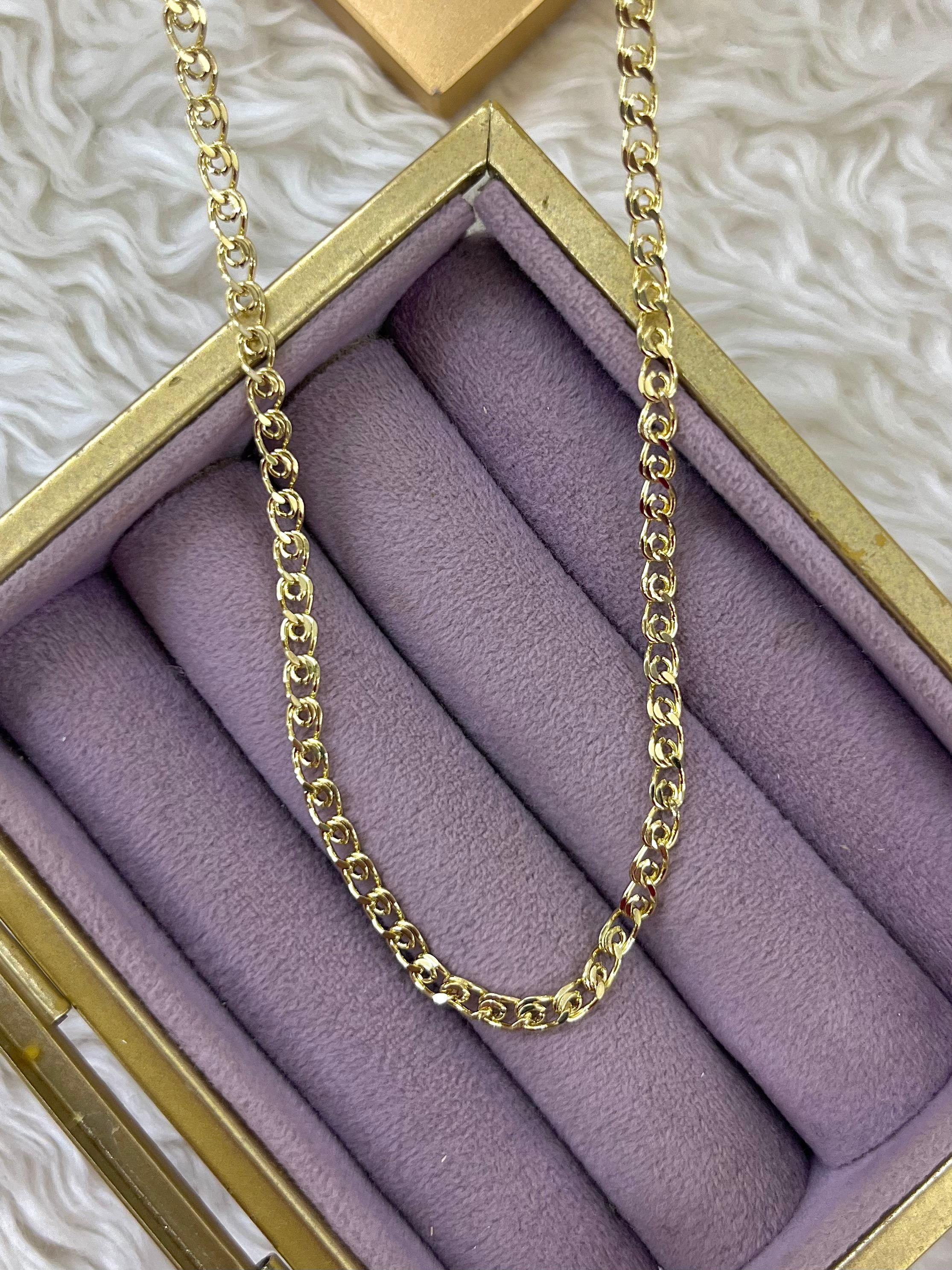 🌟🔗 Xuping Gold Halka Zincir Kolye 🔗🌟