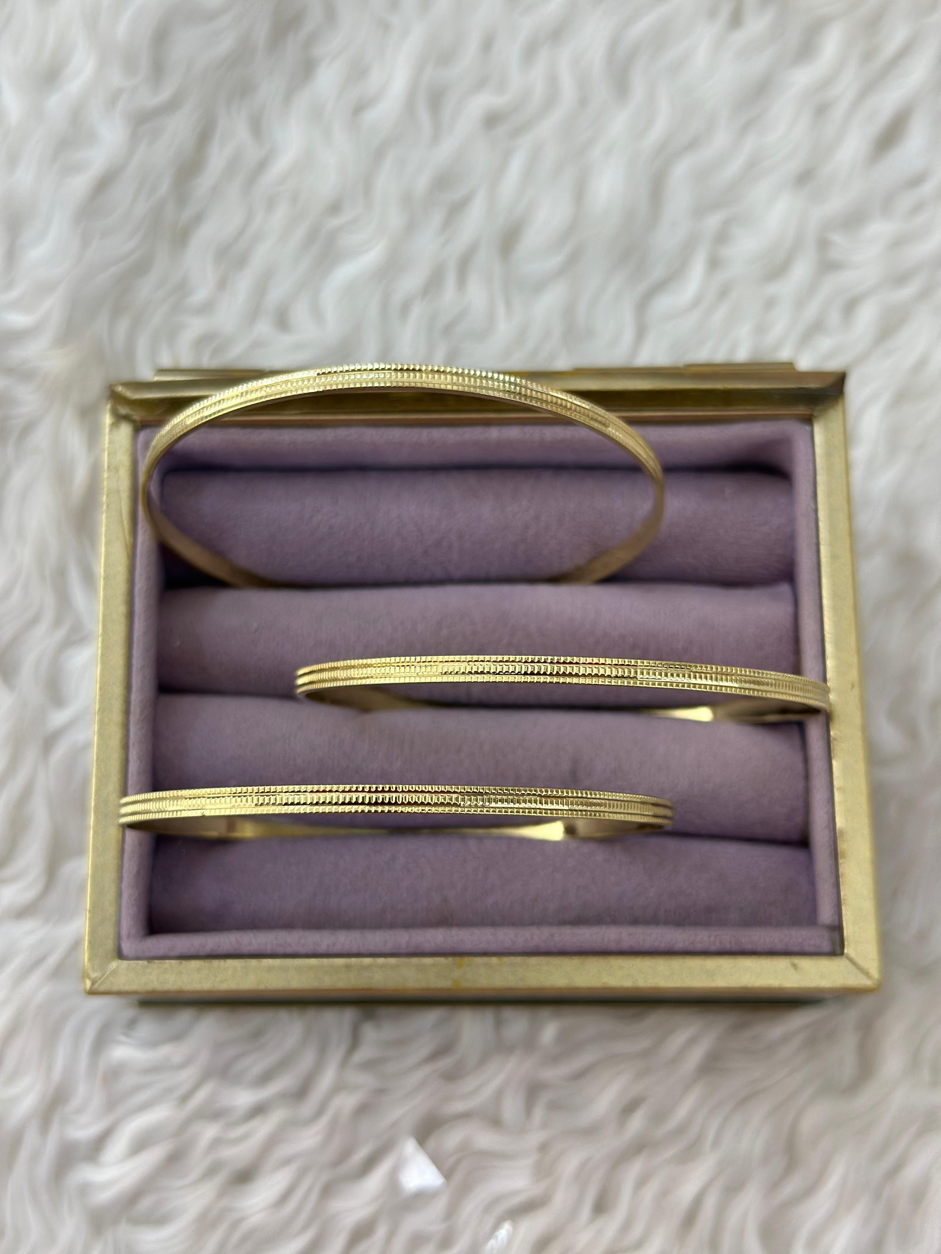💛 Zarif Üçlü Xuping Ajda Set ✨