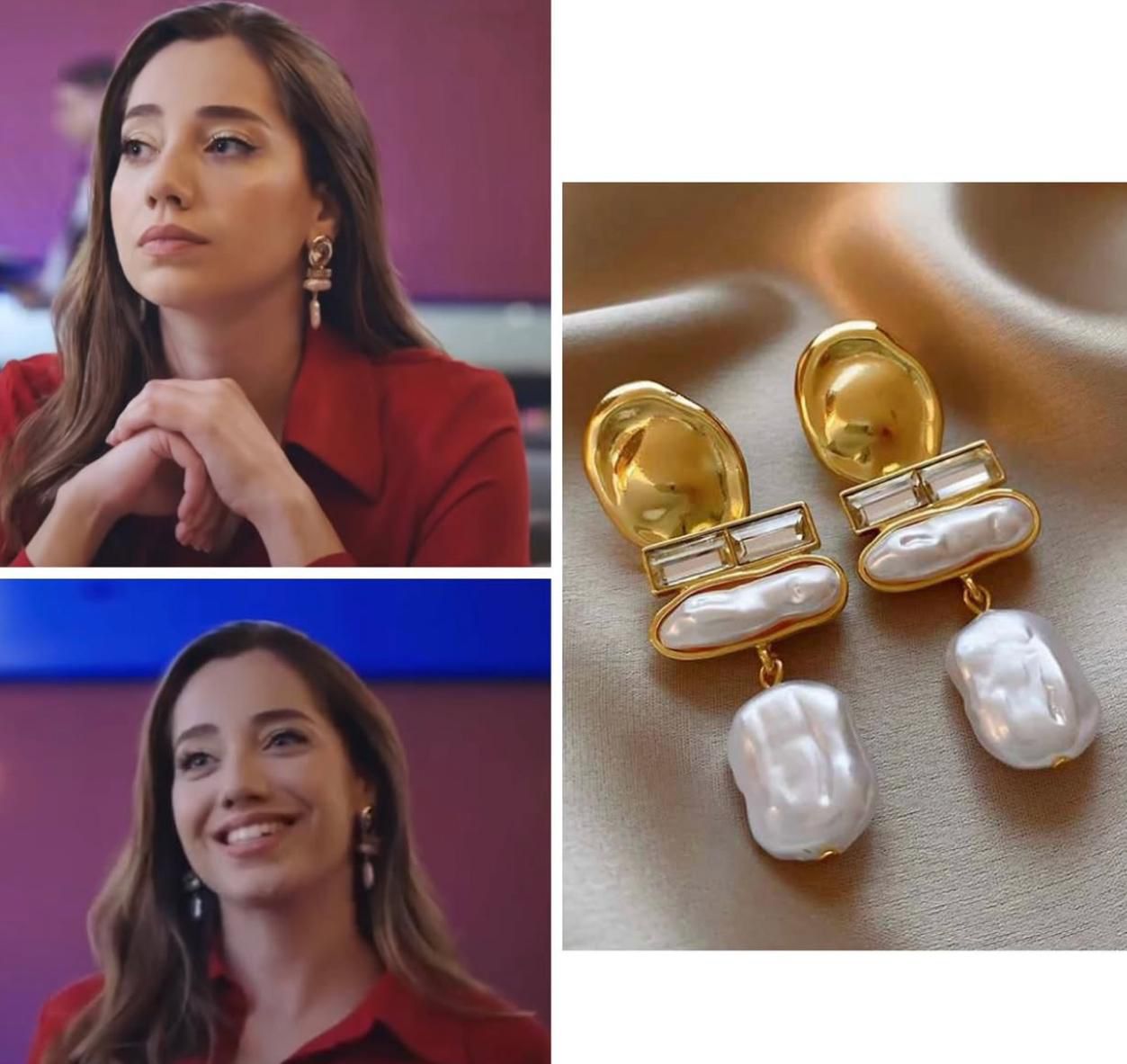 KIZILCIK ŞERBETİ GÖRKEM KÜPESİ