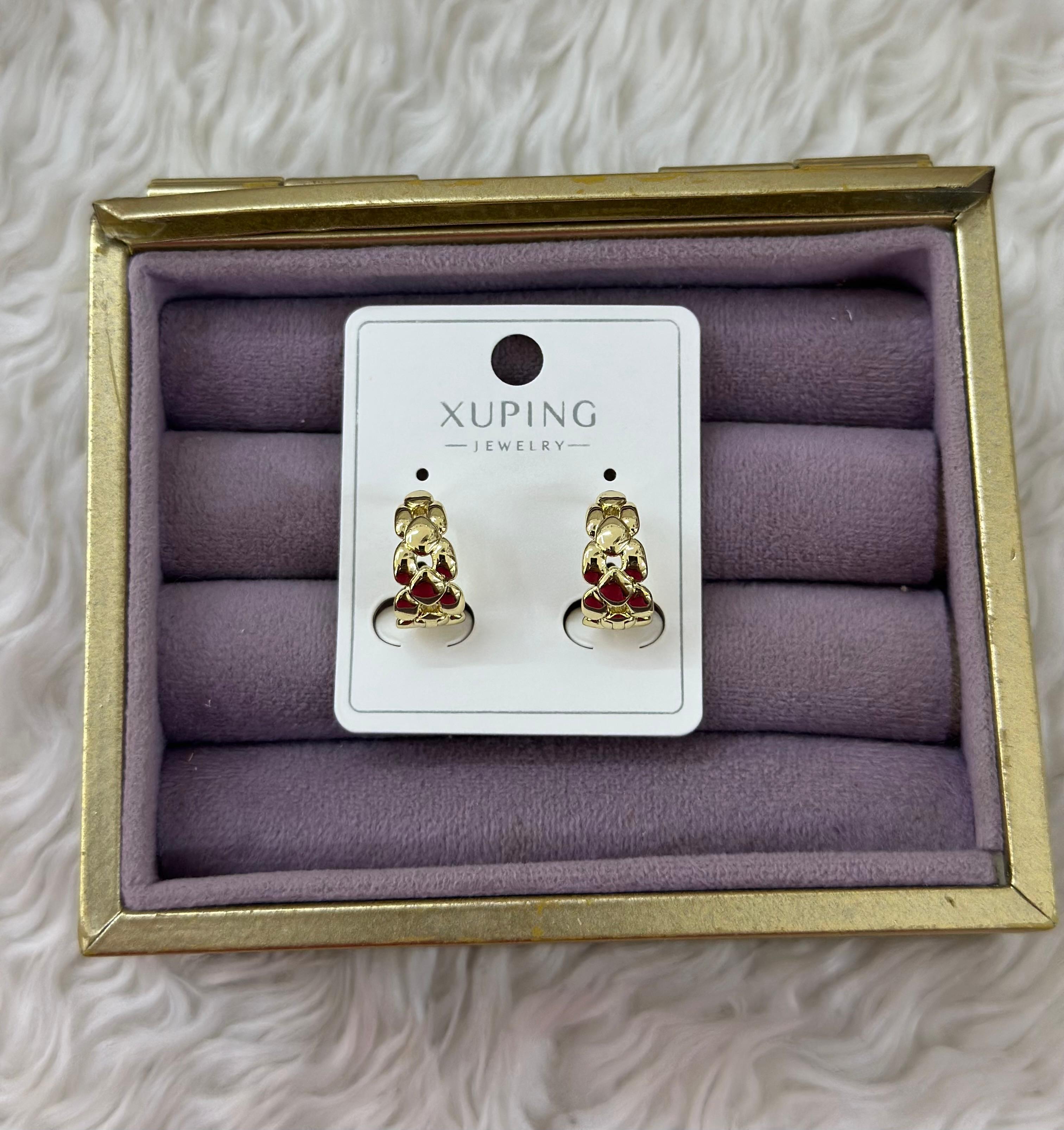 🐻❤️ Xuping Ayıcık Figürlü Gold Küpe ✨💛