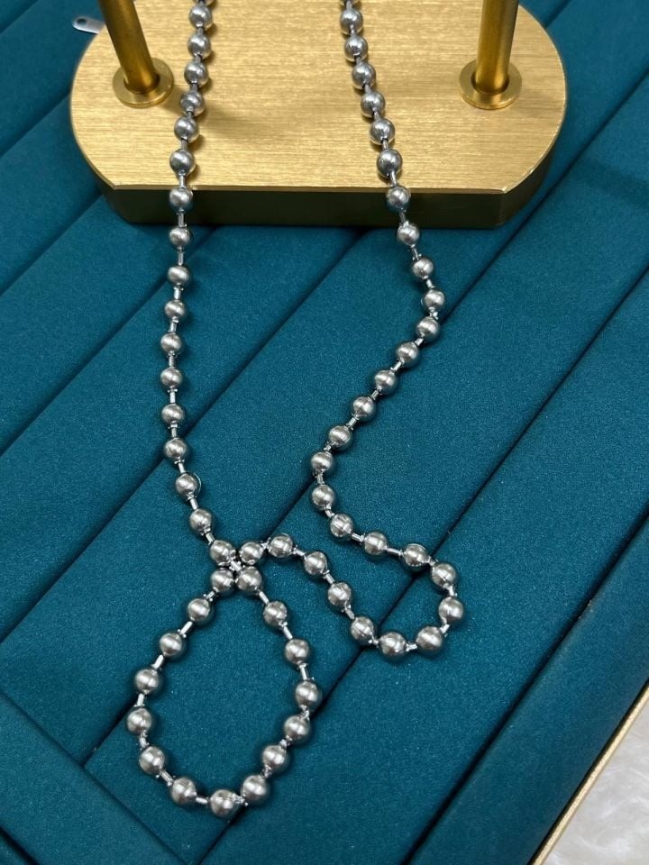 Çelik Silver Kolye 45cm