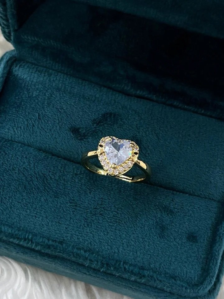 Çelik Gold Ayarlanabilir Yüzük
