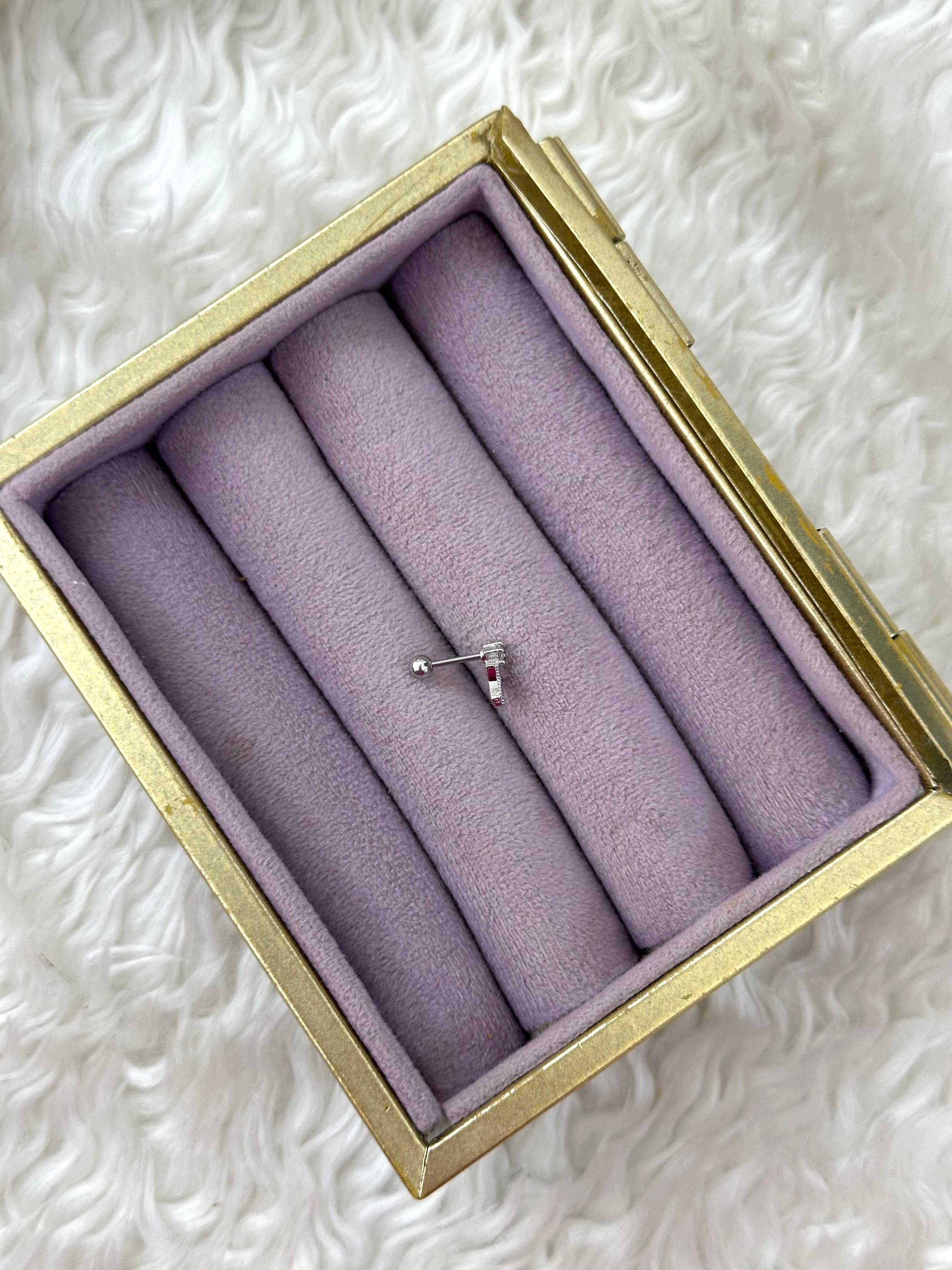 ✨ Yıldız Çerçeve Sarkaç Çelik Piercing ✨