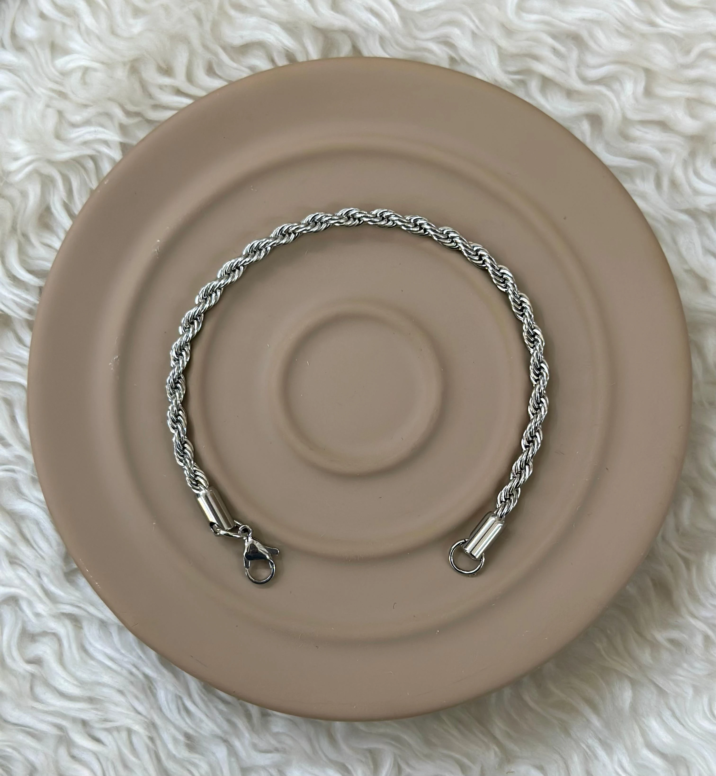 Burgu (Halat) Zincir Bileklik