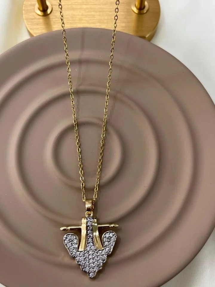 Çelik Gold Kolye 45cm