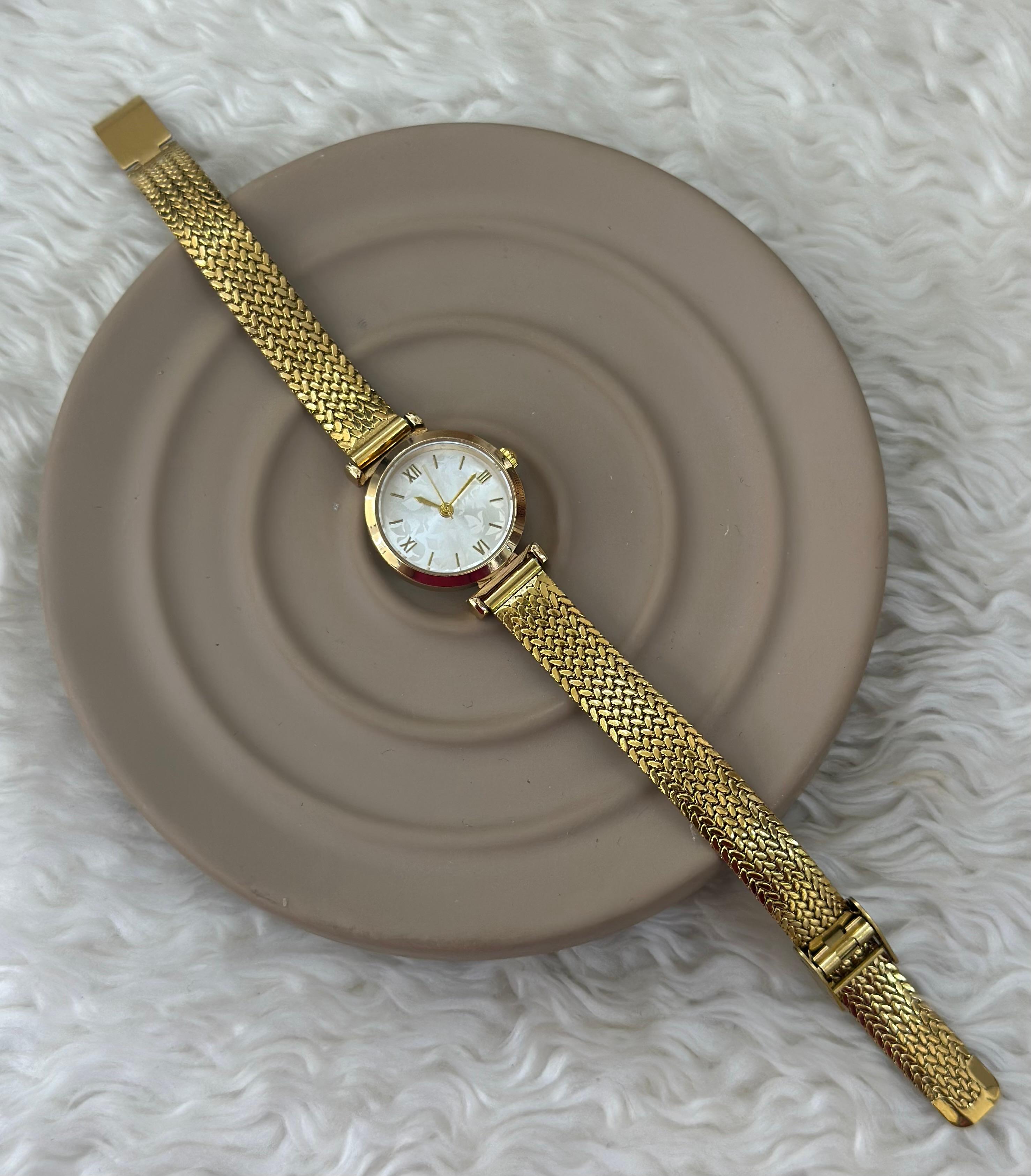  NAZİK HASIR KORDON MİNYATÜR SAAT 🕰️