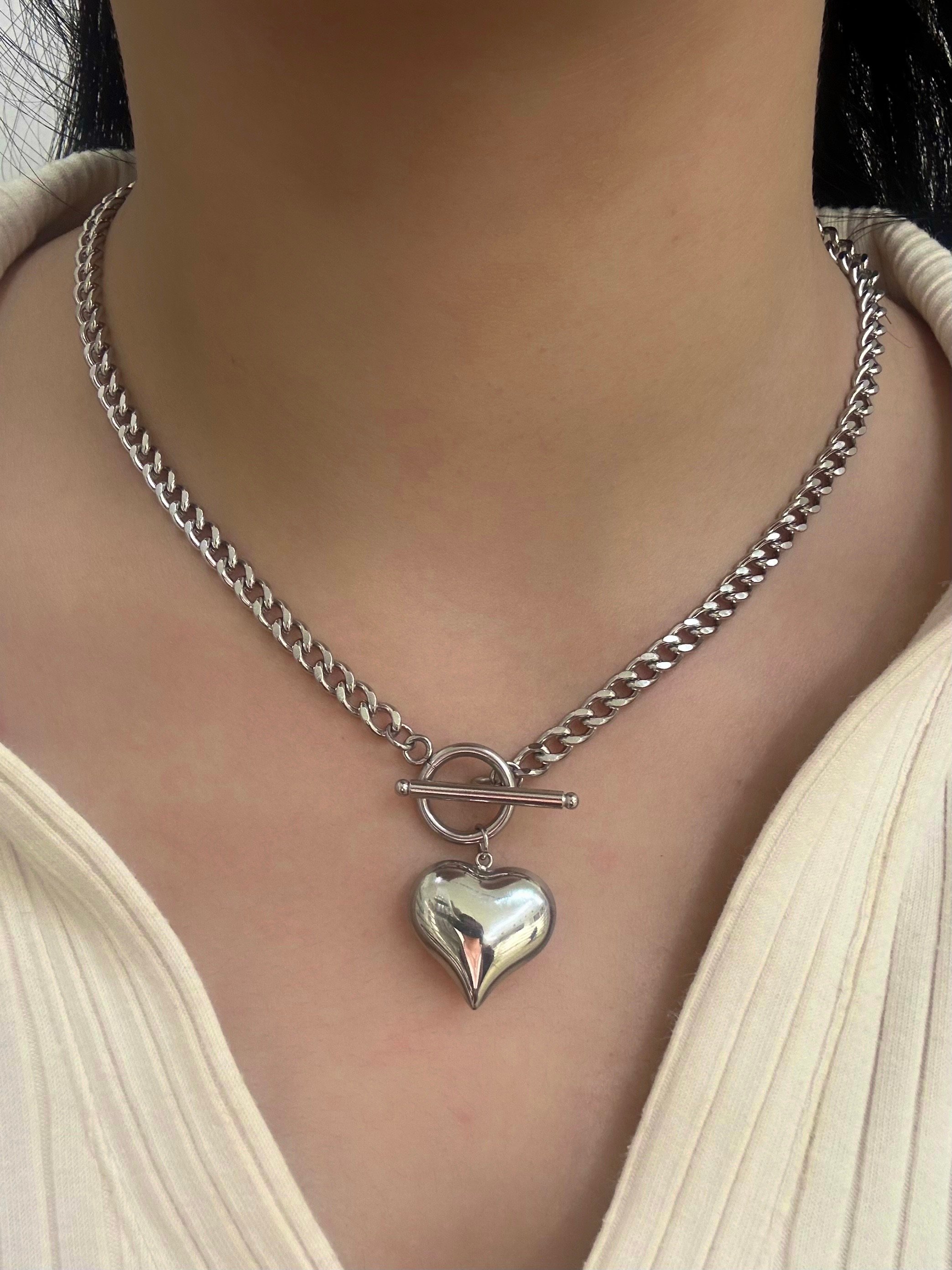 Çelik Silver Kolye 45cm 