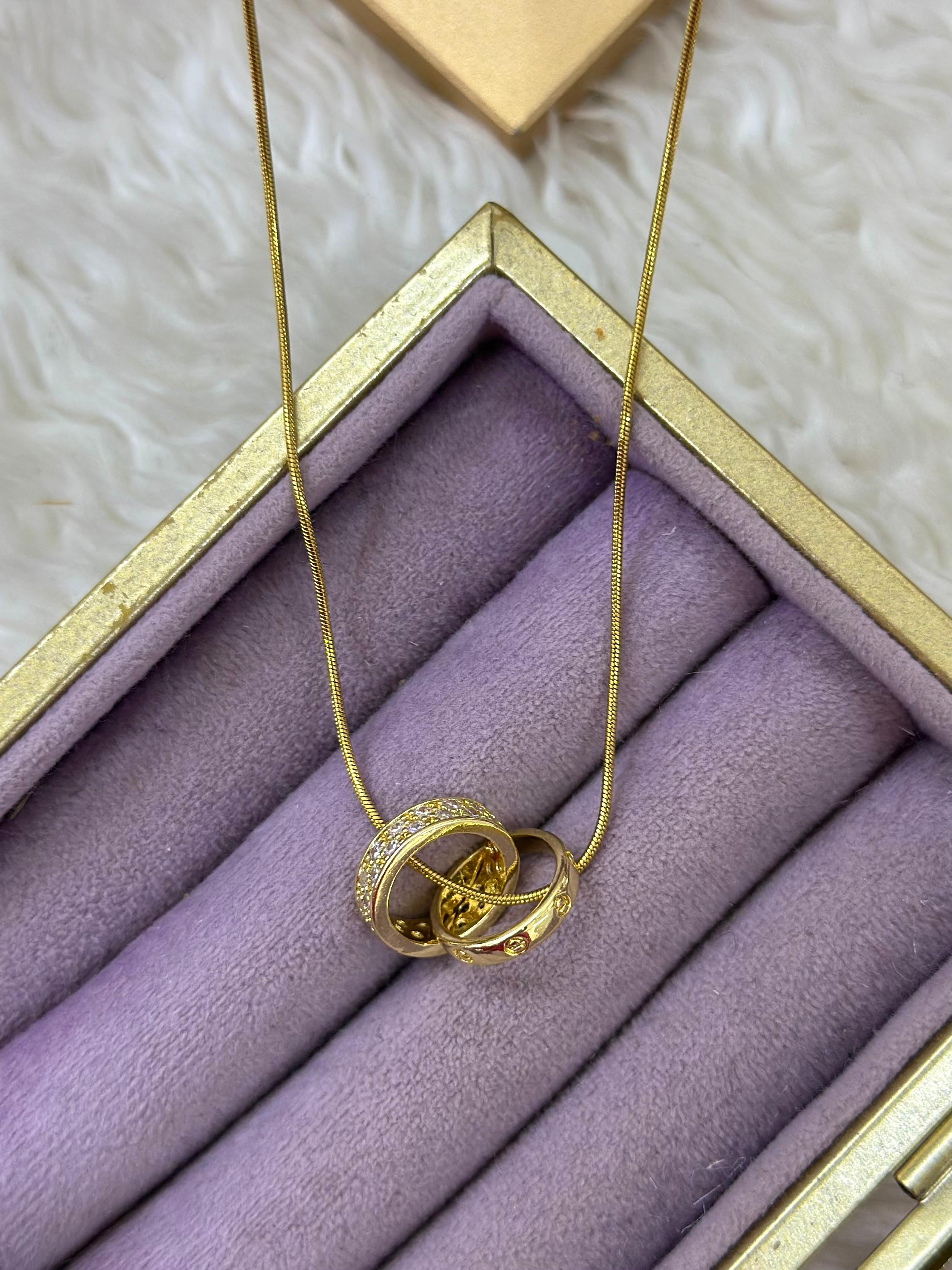 Işıltılı Sonsuzluk Bağları Kolye 💖