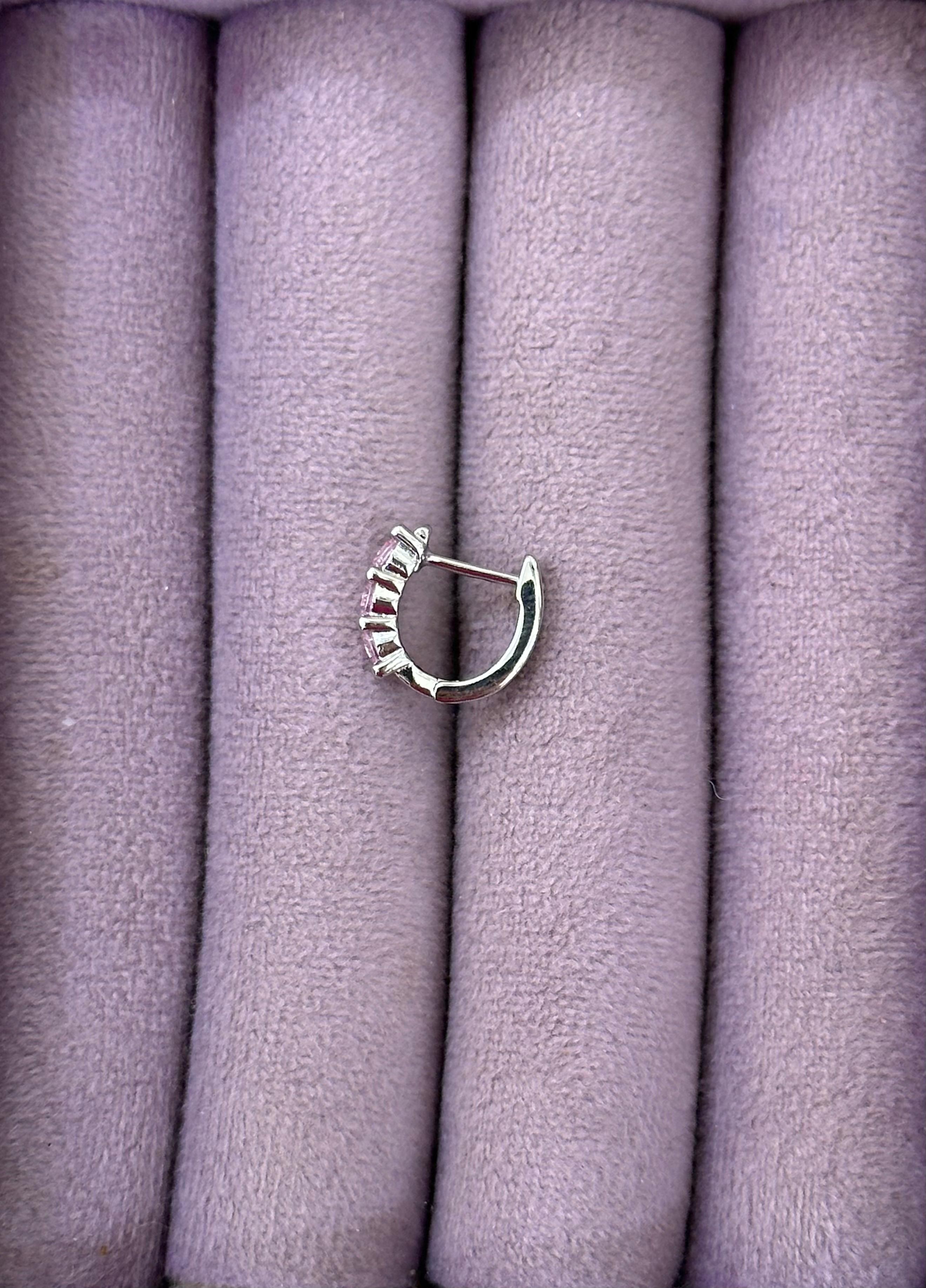 💗 Pembe Dizi – 4 Taşlı Zirkon Charm/Sallantı (Çelik)