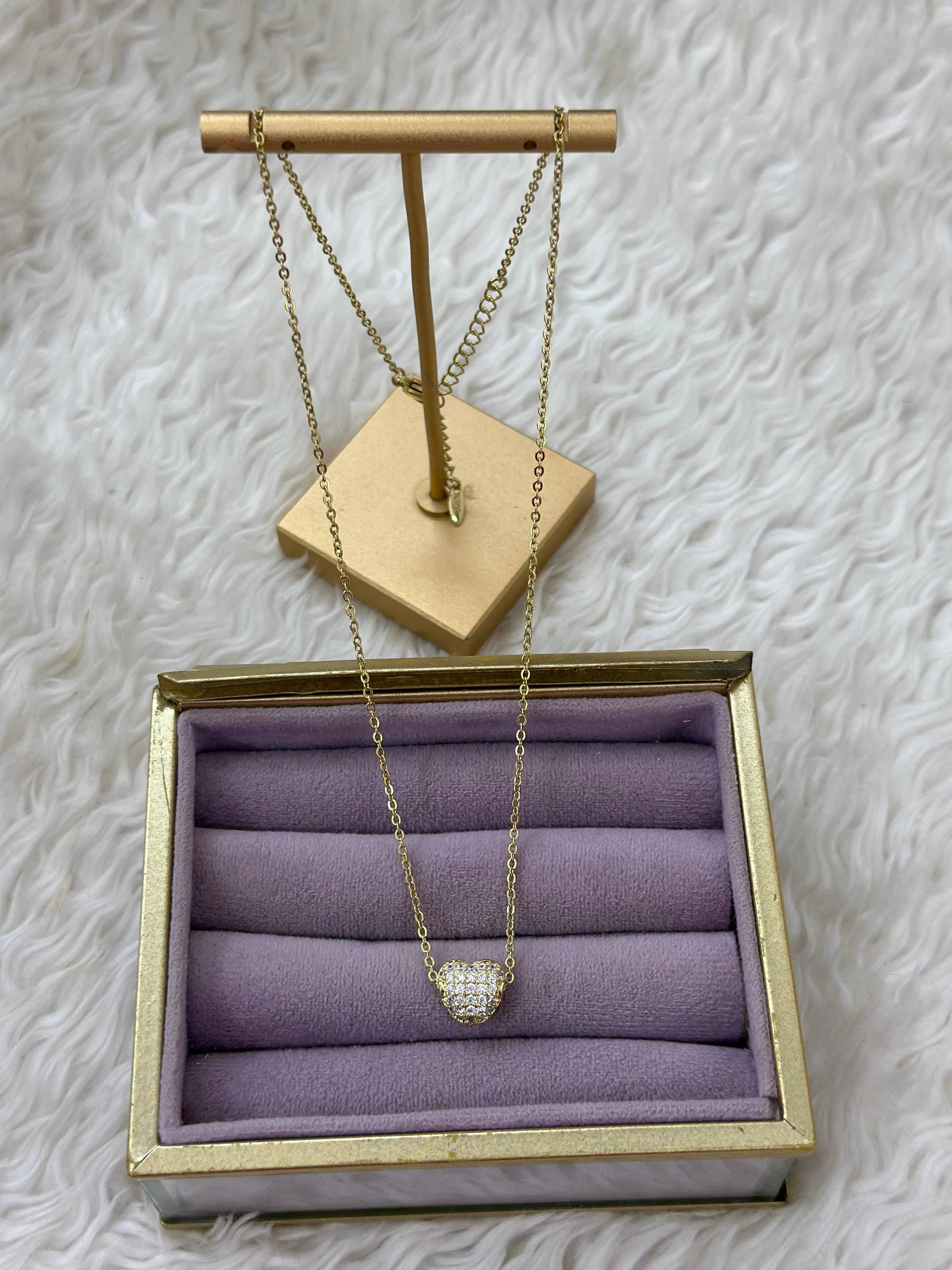 💎✨ “Parlayan Kalp Işıltısı Xuping Kolye” ✨💖