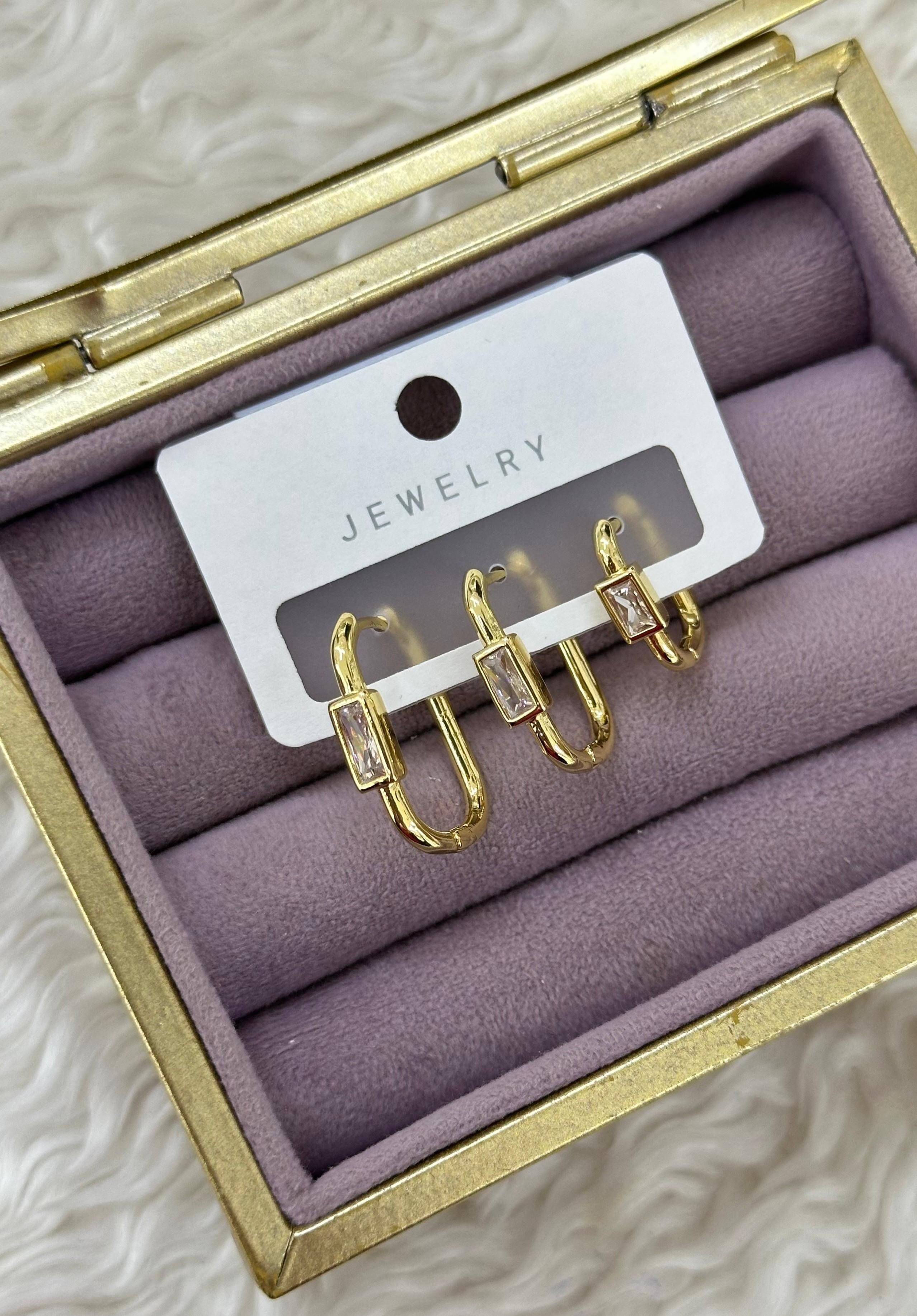 “Baget Zarafet Üçlü Halka – Gold”