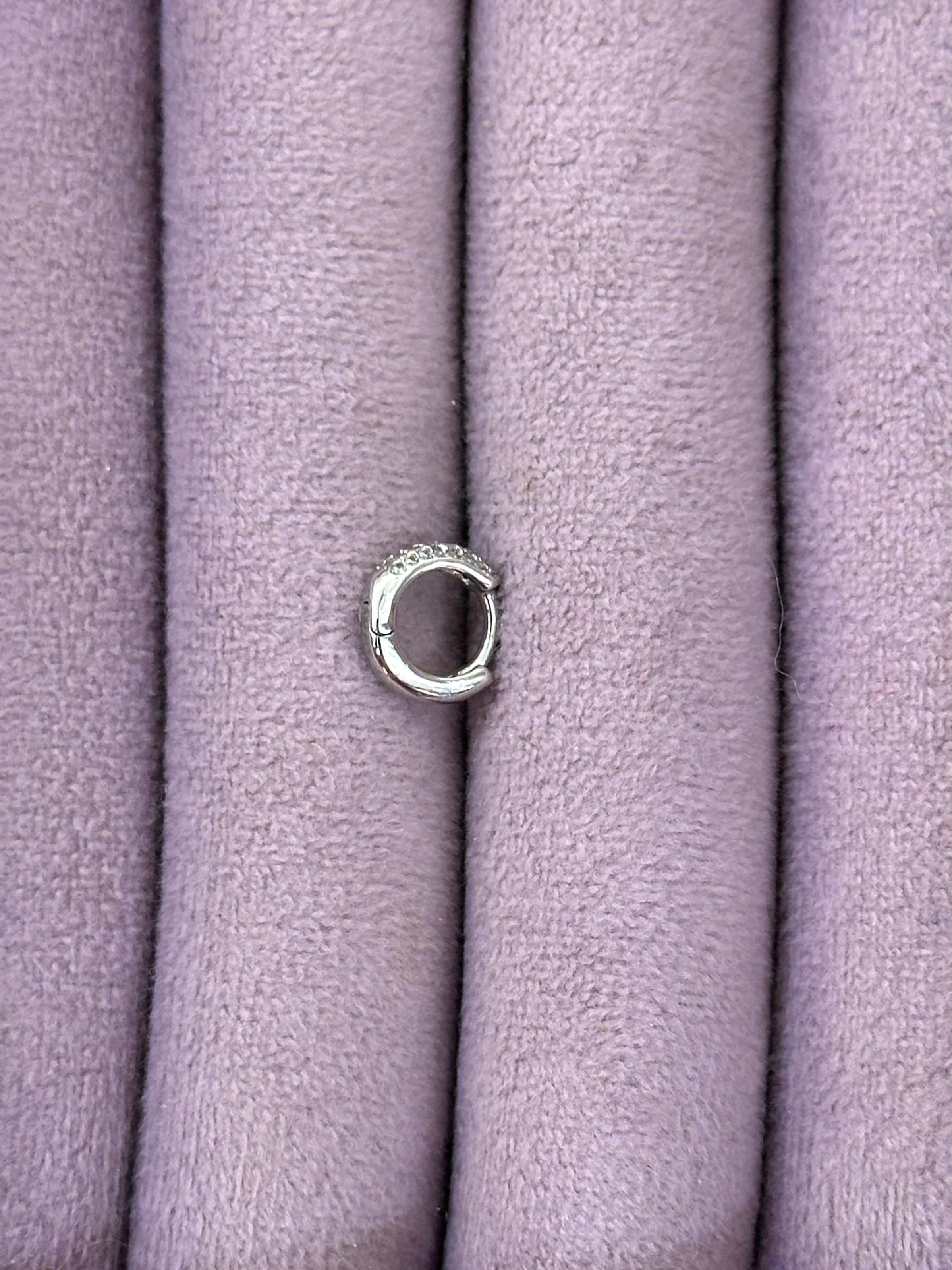 Yuvarlak Taşlı Işıltı Piercing