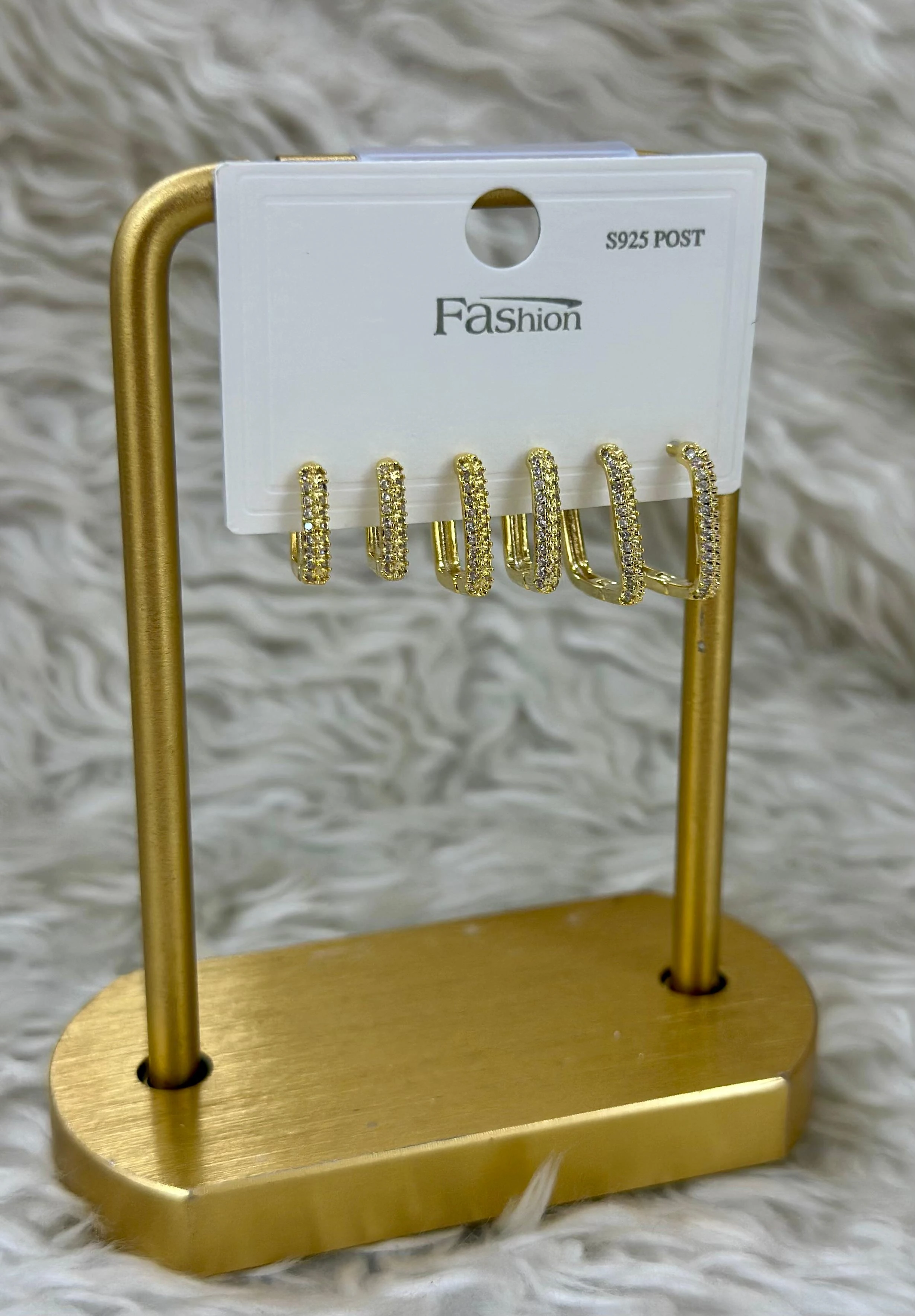 Eşsiz Gold Küpe Kombinasyon Seti! 👑