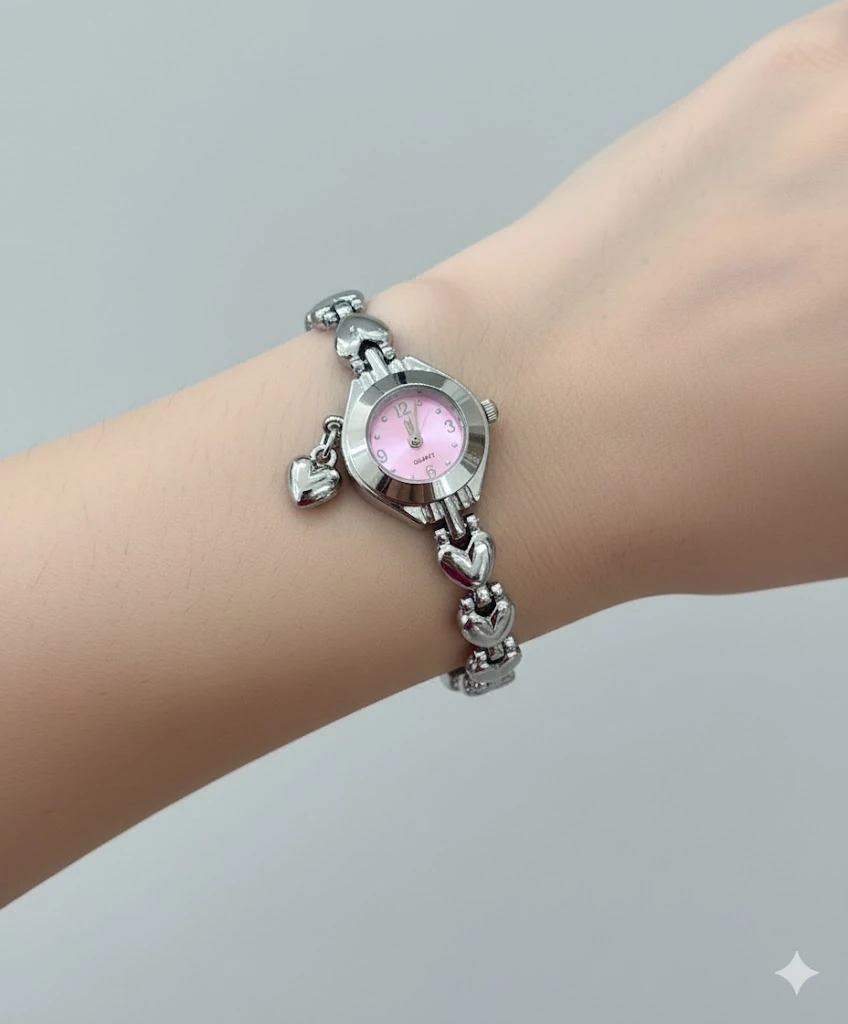  Kalpten Kalbe Aşk Zinciri Saat 🎀