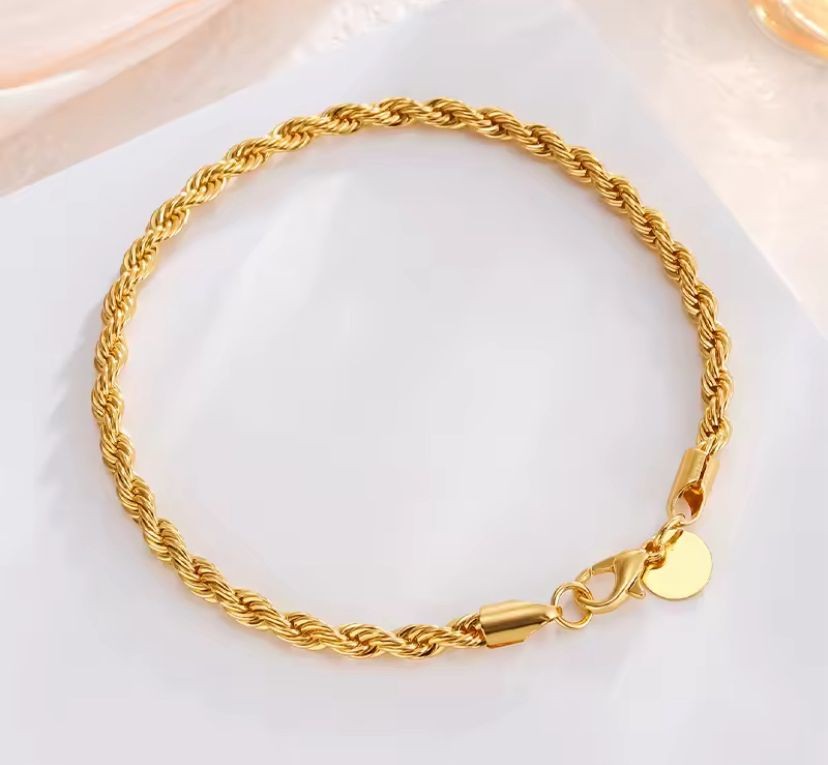 Çelik Gold Bileklik